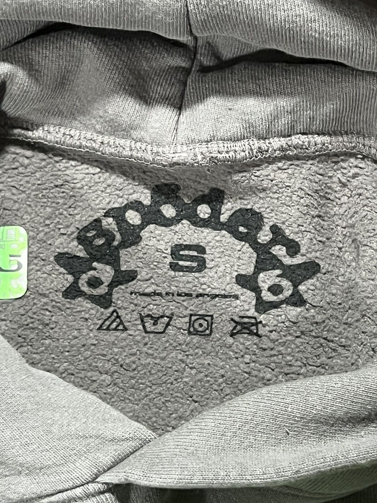 Sp5der × Young Thug Sp5der Spiderworldwide Beluga Hoodie Slate Grey Green Size US S / EU 44-46 / 1 - 3 Thumbnail
