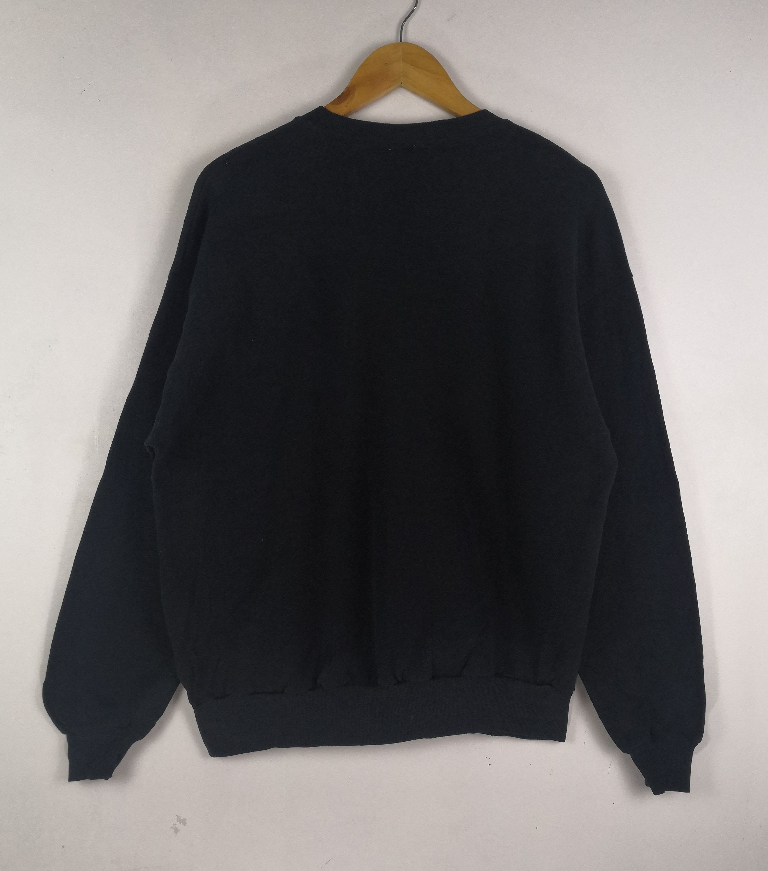 Jerzees Vintage 90s Jerzees Plain Sweatshirt Plain Blank Sweater Size US L / EU 52-54 / 3 - 2 Thumbnail