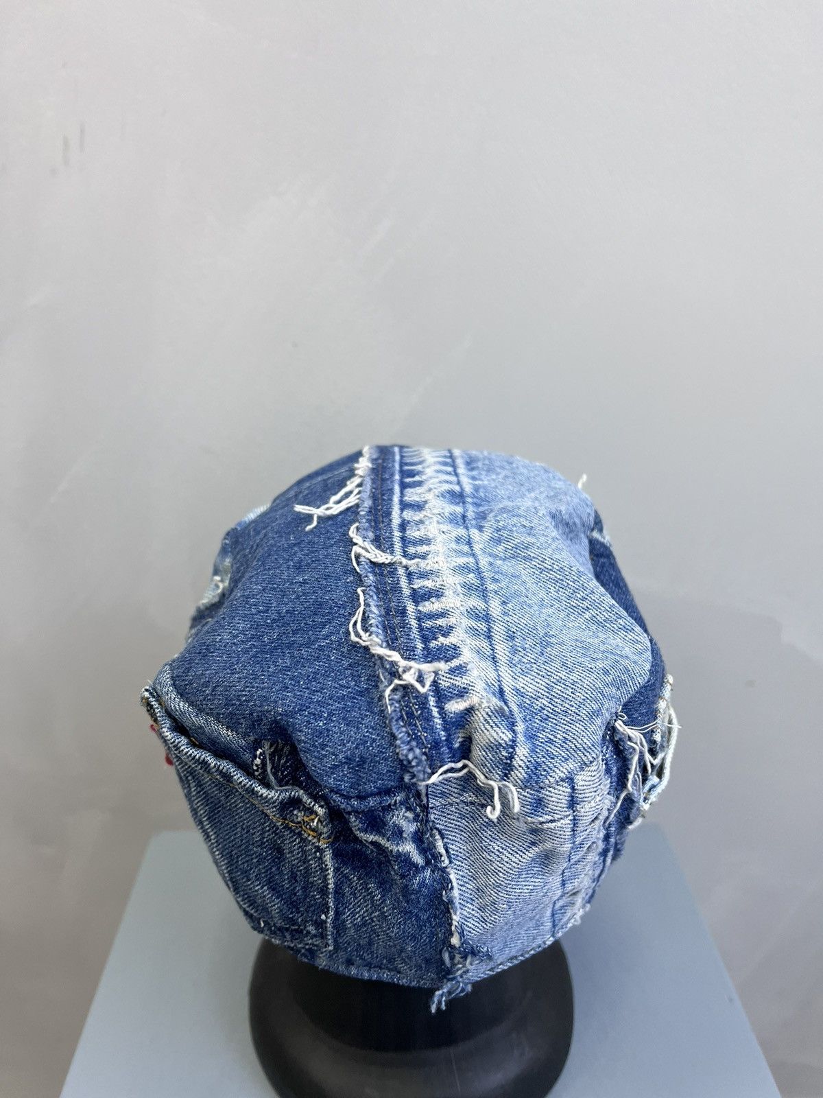 Levi's VINTAGE REWORKED PATCHWORK JUNYA WATANABE STYLE CAP HAT Size ONE SIZE - 7 Thumbnail