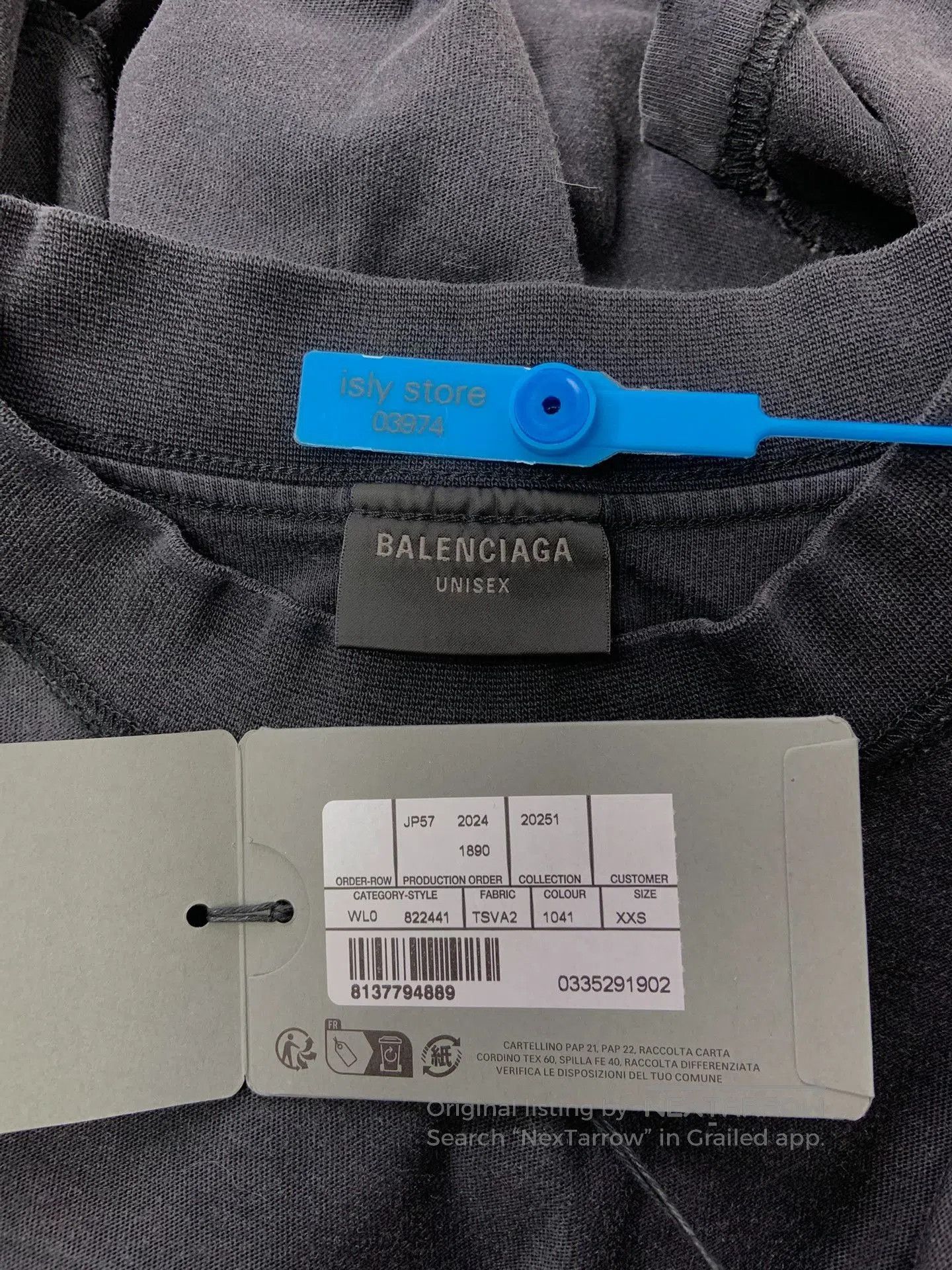 Balenciaga Balenciaga Logo Solid Short-Sleeve T-Shirt. Size US XS / EU 42 / 0 - 5 Thumbnail