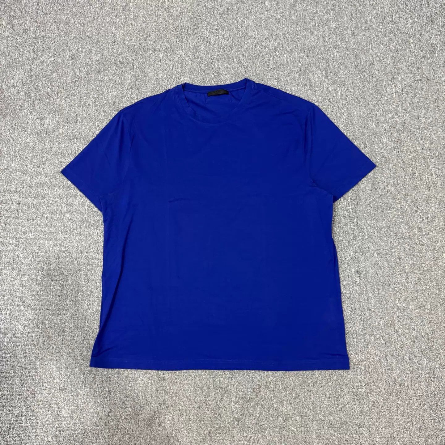 Prada Blue Short Sleeve Crewneck T-Shirt Size US XXL / EU 58 / 5 - 1 Thumbnail