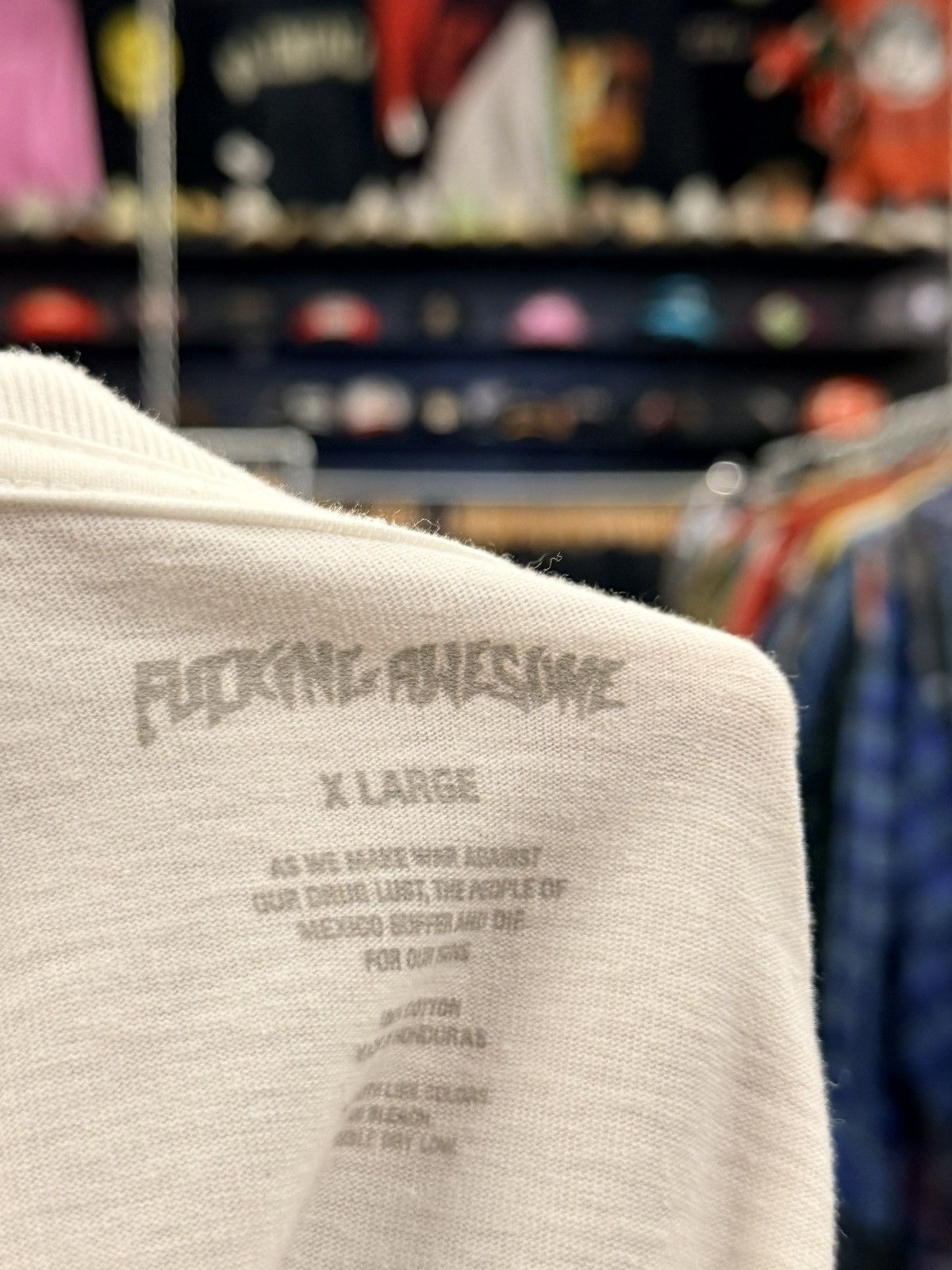 Fucking Awesome White Fucking Awesome T-Shirt Size US XL / EU 56 / 4 - 3 Thumbnail