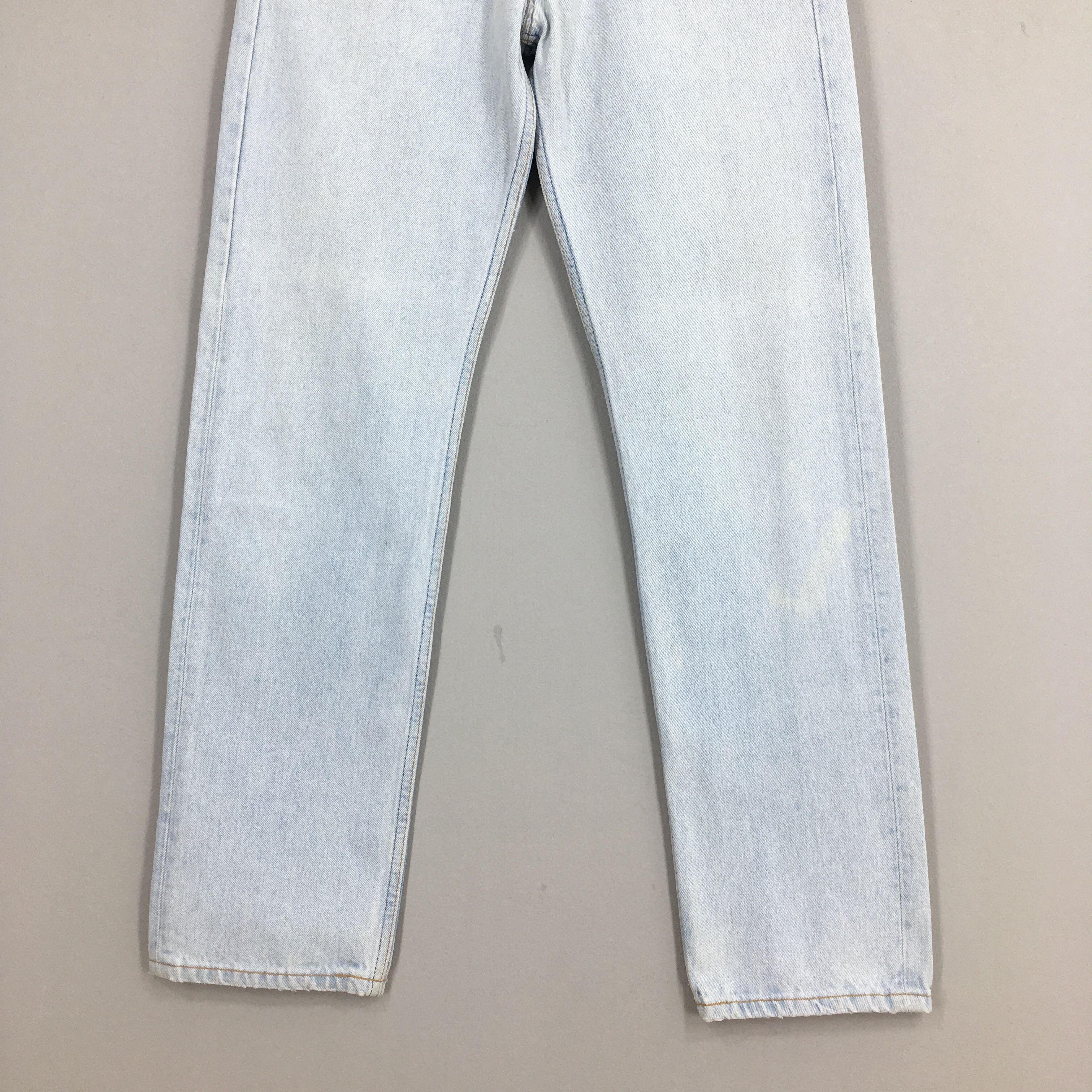 Levi's Size 29x31 Vintage 90s Levi's 501 Faded Blue Jeans S1787 Size US 29 - 4 Thumbnail