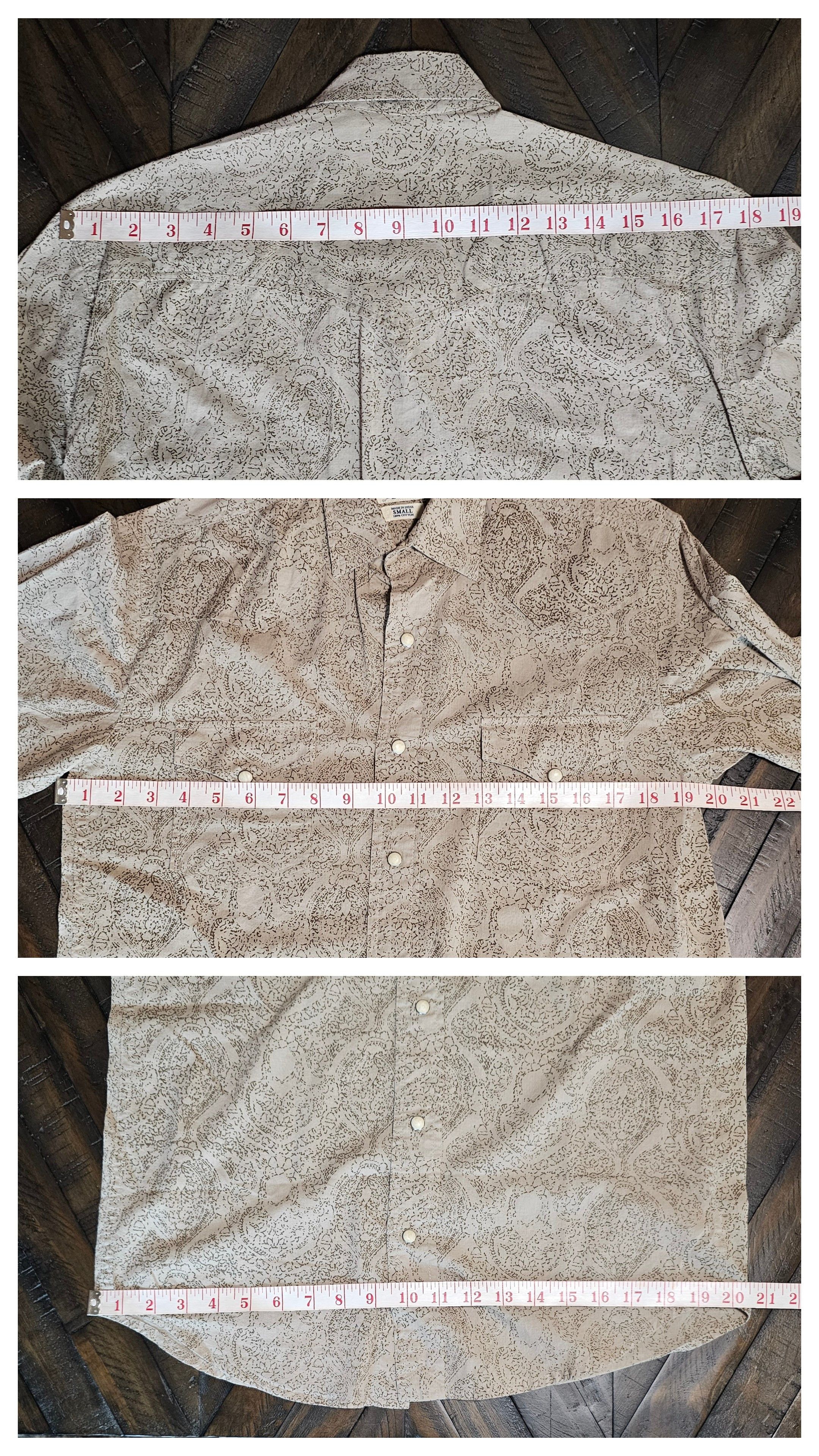 Lucky Brand John Robshaw x Lucky pearl snap boho western shirt Size S / US 4 / IT 40 - 7 Thumbnail