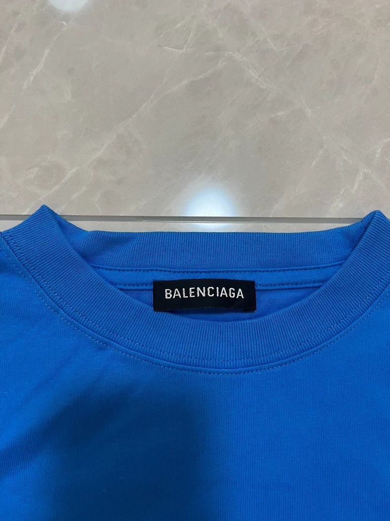 Balenciaga Balenciaga Blue MasterCard logo black and red double-ring Size US S / EU 44-46 / 1 - 2 Thumbnail