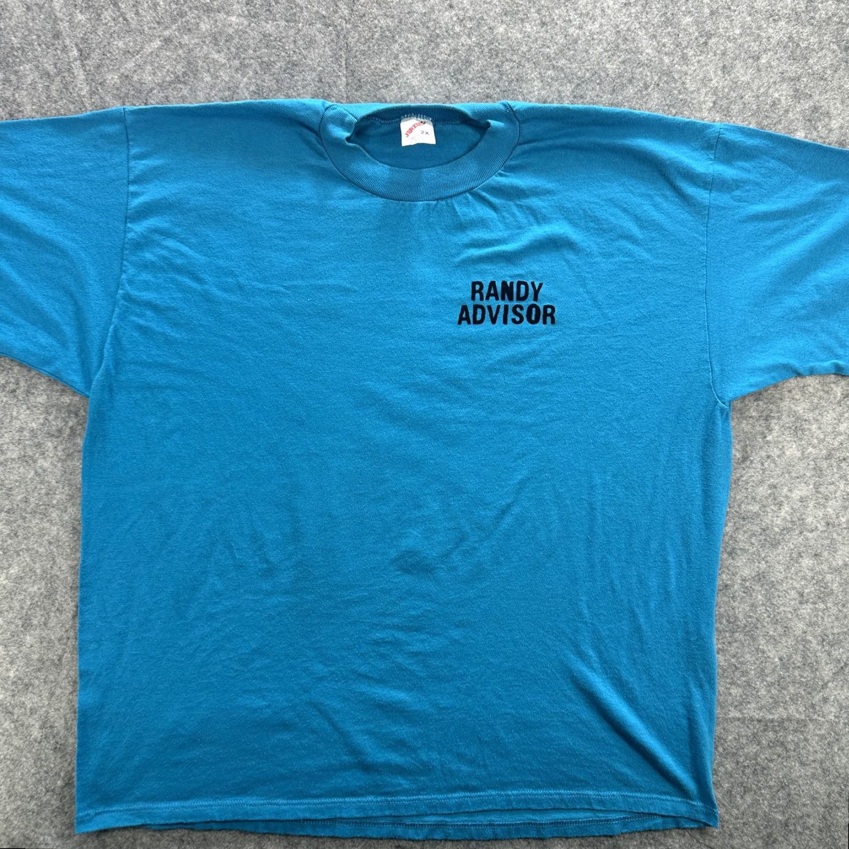 Jerzees VINTAGE Jerzees Trail Blazers 4-H Club Shirt Mens 2XL Blue Cotton Polyester Crew Neck Short Sleeve Graphic Print Horse 90s Tee Size US XXL / EU 58 / 5 - 3 Thumbnail