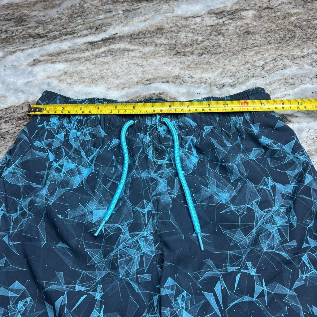 George George, Geometric Novelty Print 6" Swim Trunks with Stretch, Size US 32 / EU 48 - 3 Thumbnail
