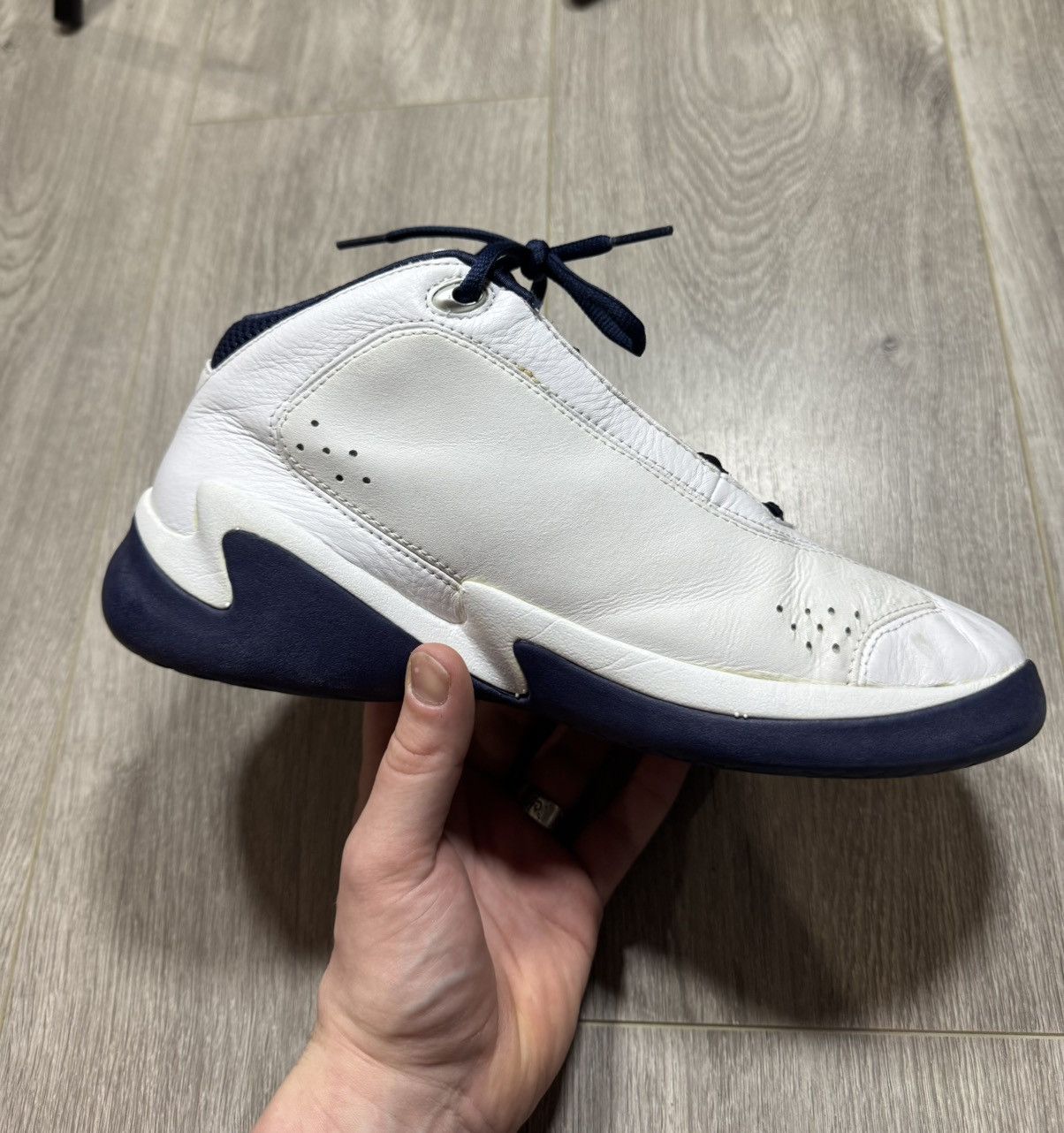 Oakley Oakley Domestic Redcode 0.1 White-Blue Basketball Shoes Size US 8.5 / EU 41-42 - 6 Thumbnail