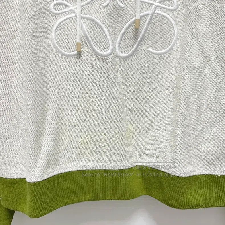 Loewe Loewe Big logo patched hooded sweatshirt Size L / US 10 / IT 46 - 5 Thumbnail
