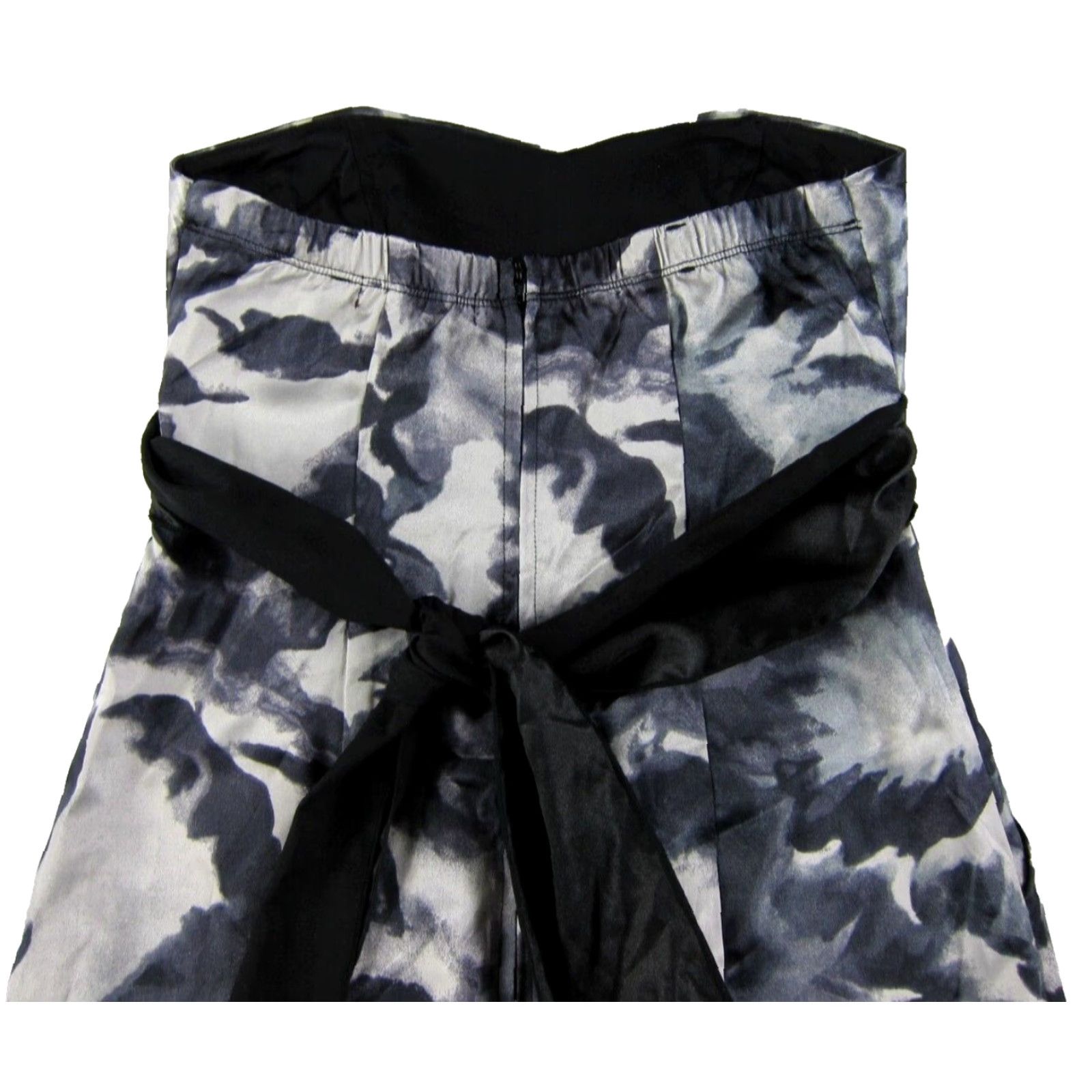 Vintage VINTAGE Trixxi Dress Women XS Mini Strapless Black Tie Dye Pockets Vintage 80s 90s Shorts Slit? Size XS / US 0-2 / IT 36-38 - 5 Thumbnail