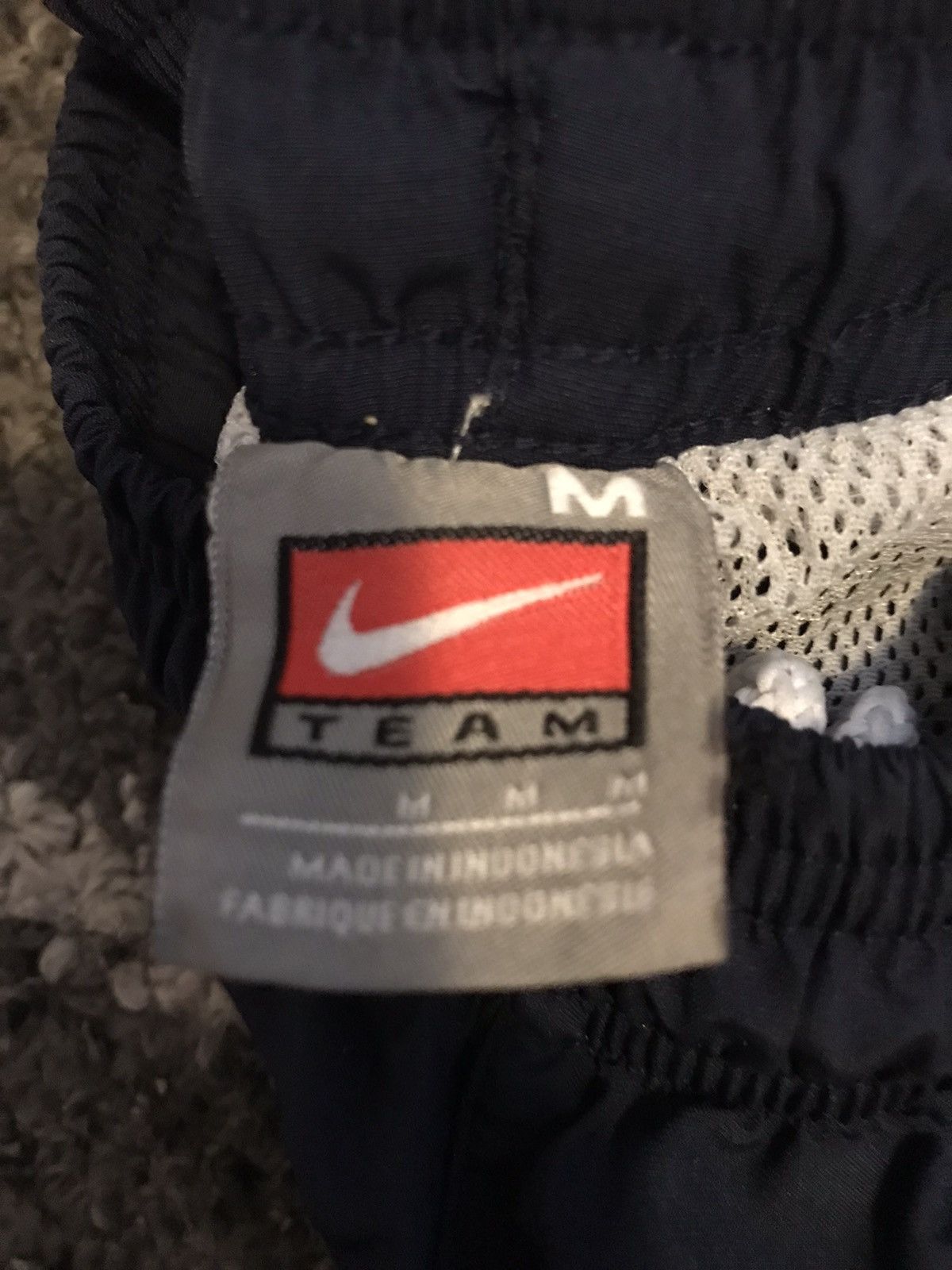 Nike Navy Blue Nike track sweats Size US 33 - 3 Thumbnail