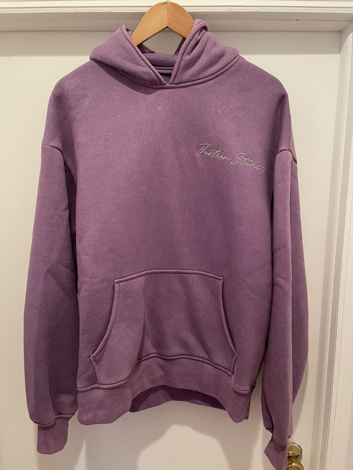 image of Thirteen Studios Purple Hoodie, Men's (Size XL)