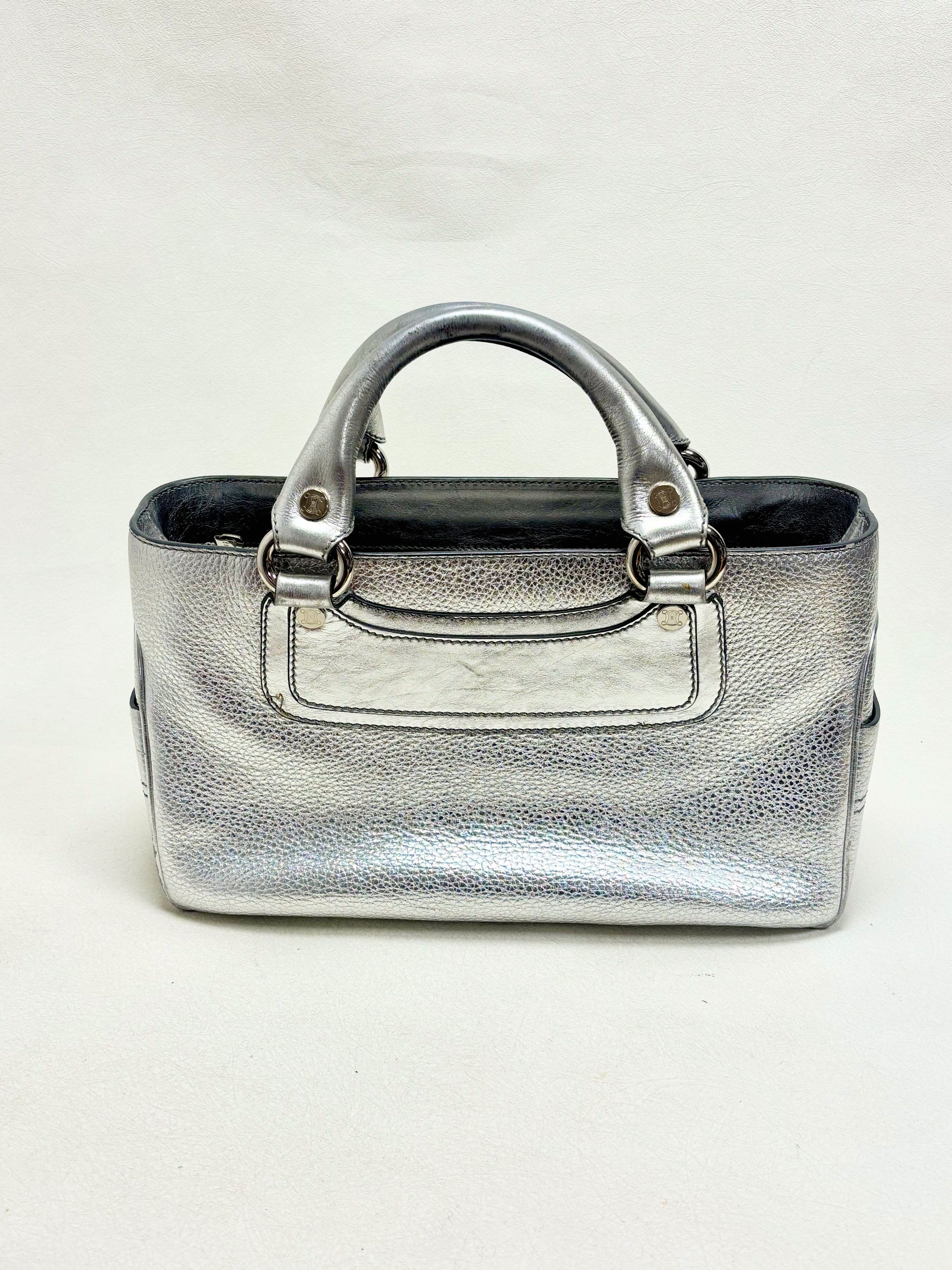 CÉLINE Sac Boogie Argent