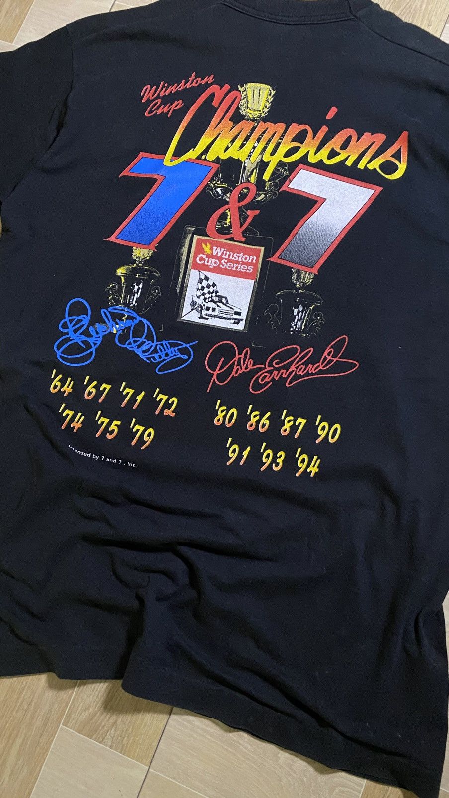 Vintage Nascar Vintage Tshirt Size US XXL / EU 58 / 5 - 3 Thumbnail