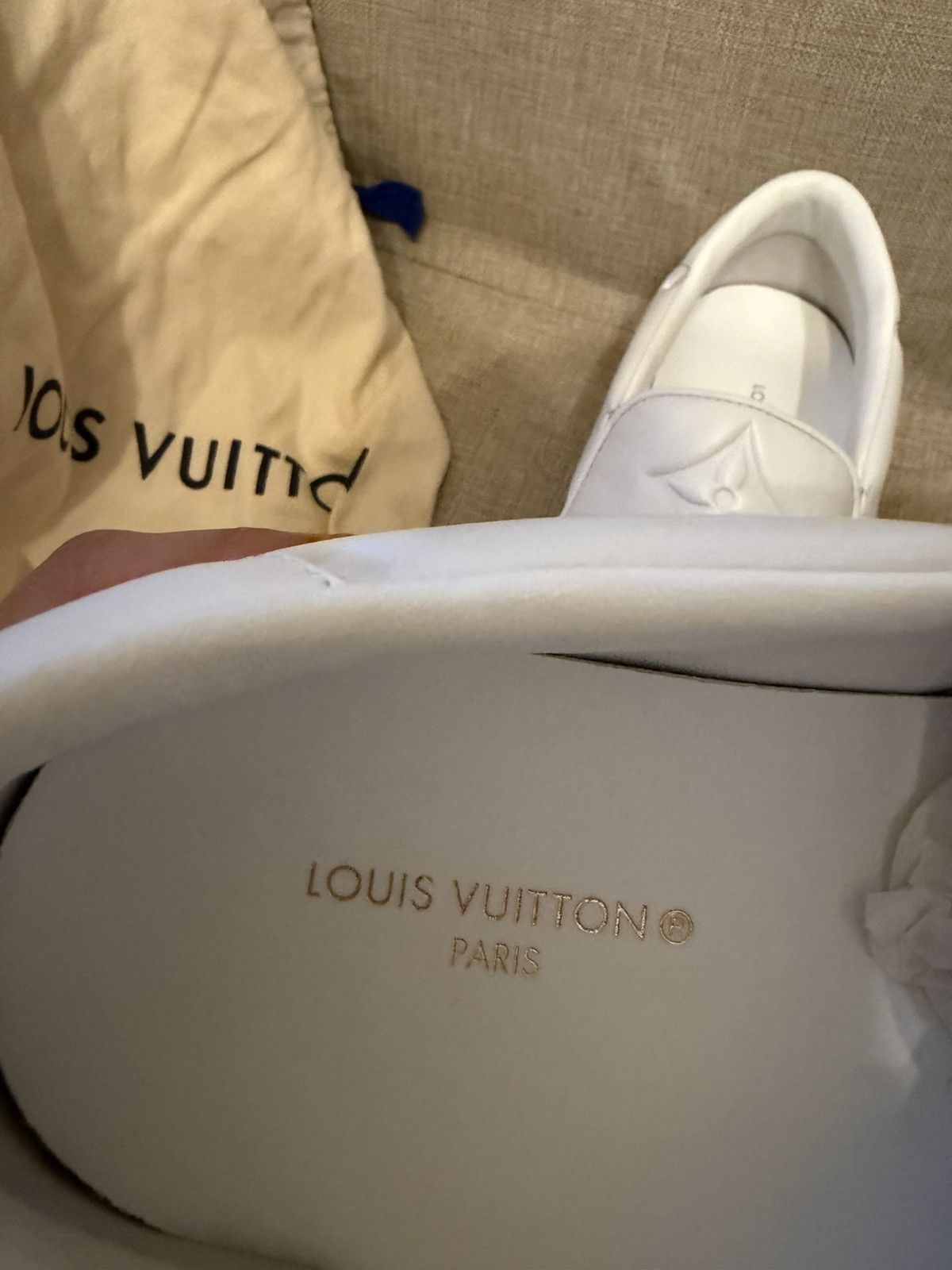 Louis Vuitton Louis Vuitton beverly hills Slip on white Size US 9 / EU 42 - 7 Thumbnail