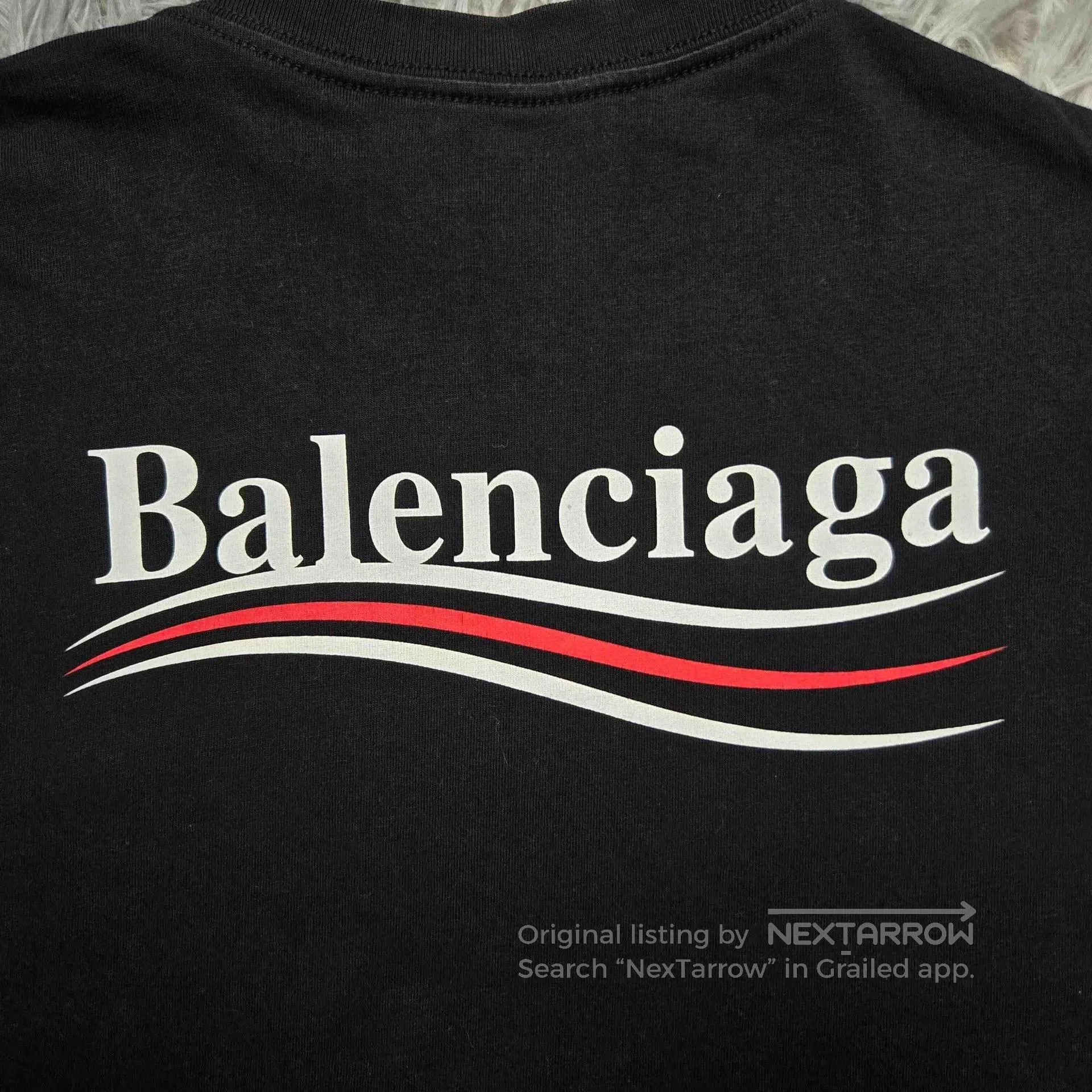 Balenciaga balenciaga short sleeve graphic t. Size US M / EU 48-50 / 2 - 5 Thumbnail