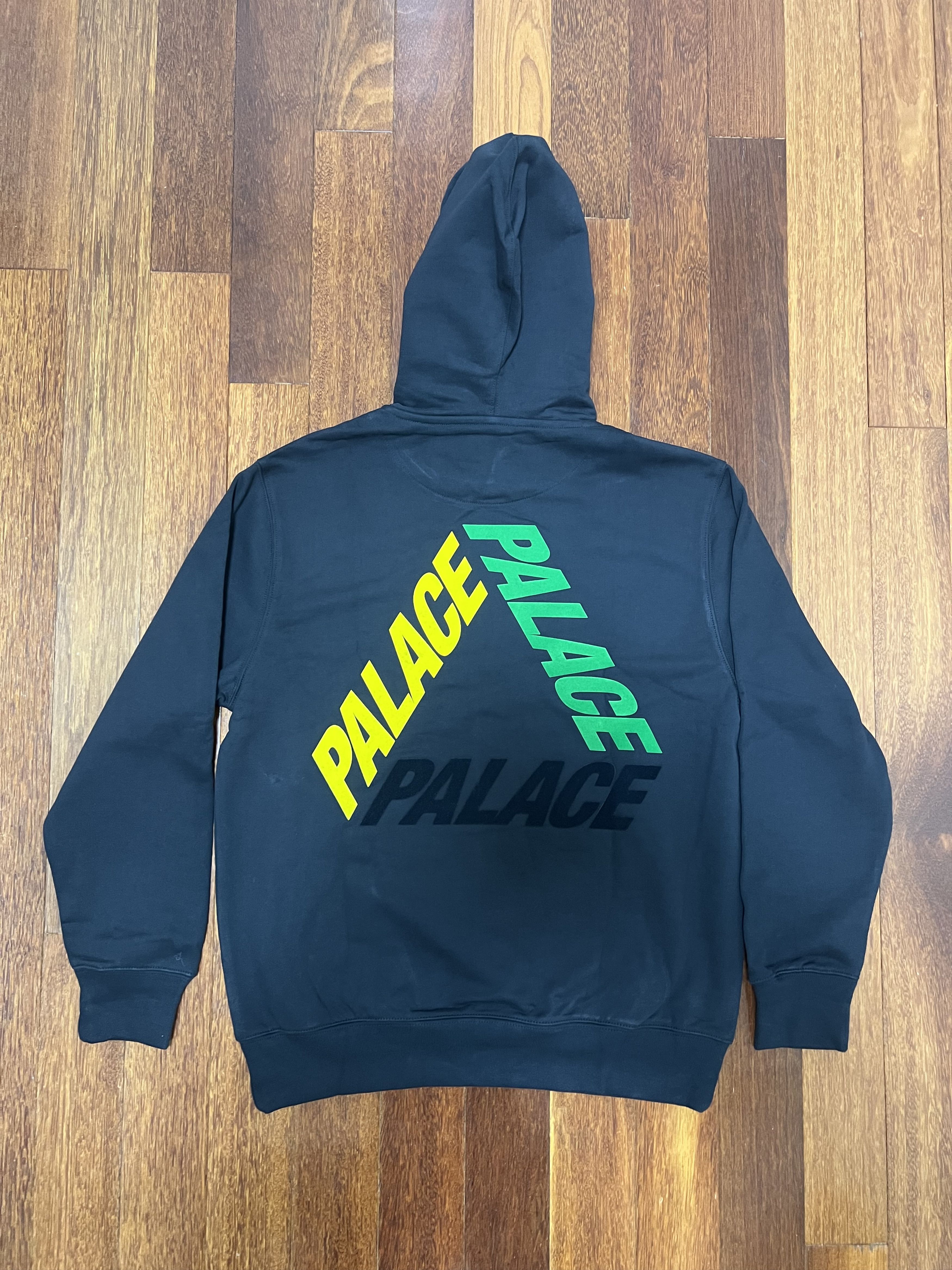 Palace 💚 2019 Palace Flocka P3 Hoodie Black Large NEW Size US L / EU 52-54 / 3 - 3 Thumbnail
