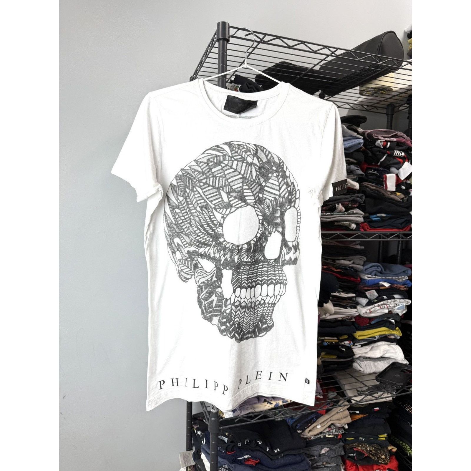 Philipp Plein Philipp Plein Skull Logo T Shirt Luxury Y2K Punk Size US S / EU 44-46 / 1 - 1 Thumbnail