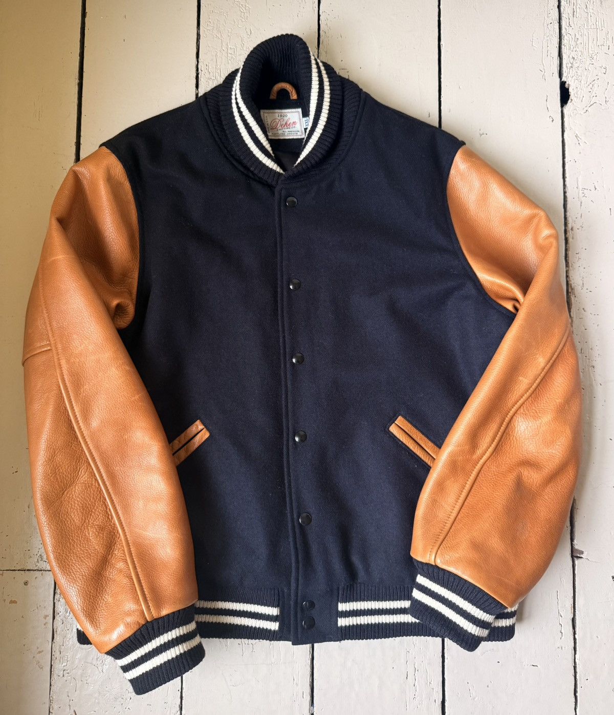 Dehen 1920 Dehen 1920 Varsity Black / Rust, New Size US XXL / EU 58 / 5 - 6 Thumbnail