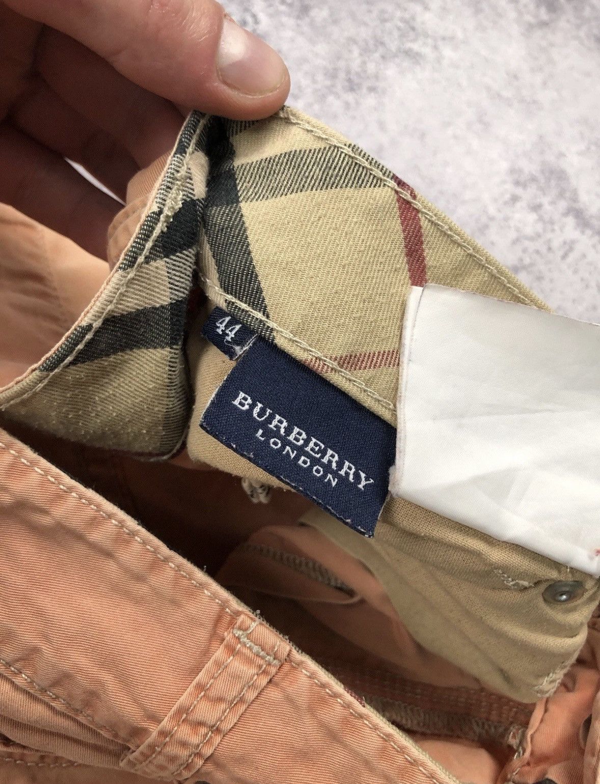 Burberry BURBERRY Vintage Streetwear Luxury Orange Pants Y2k Woman's Size 29" - 13 Thumbnail