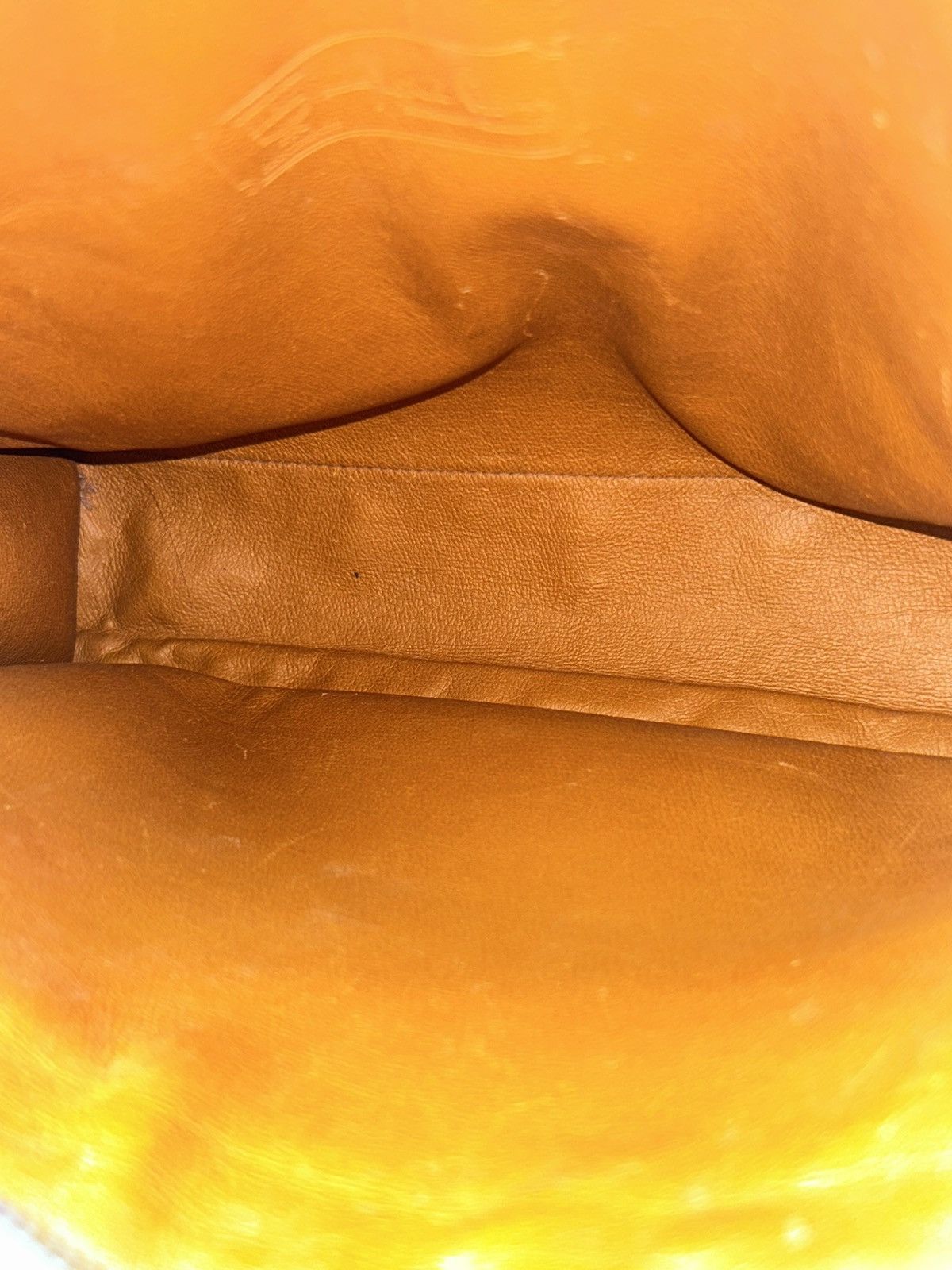 MCM MCM Cognac Leather Clutch Bag Size ONE SIZE - 5 Thumbnail