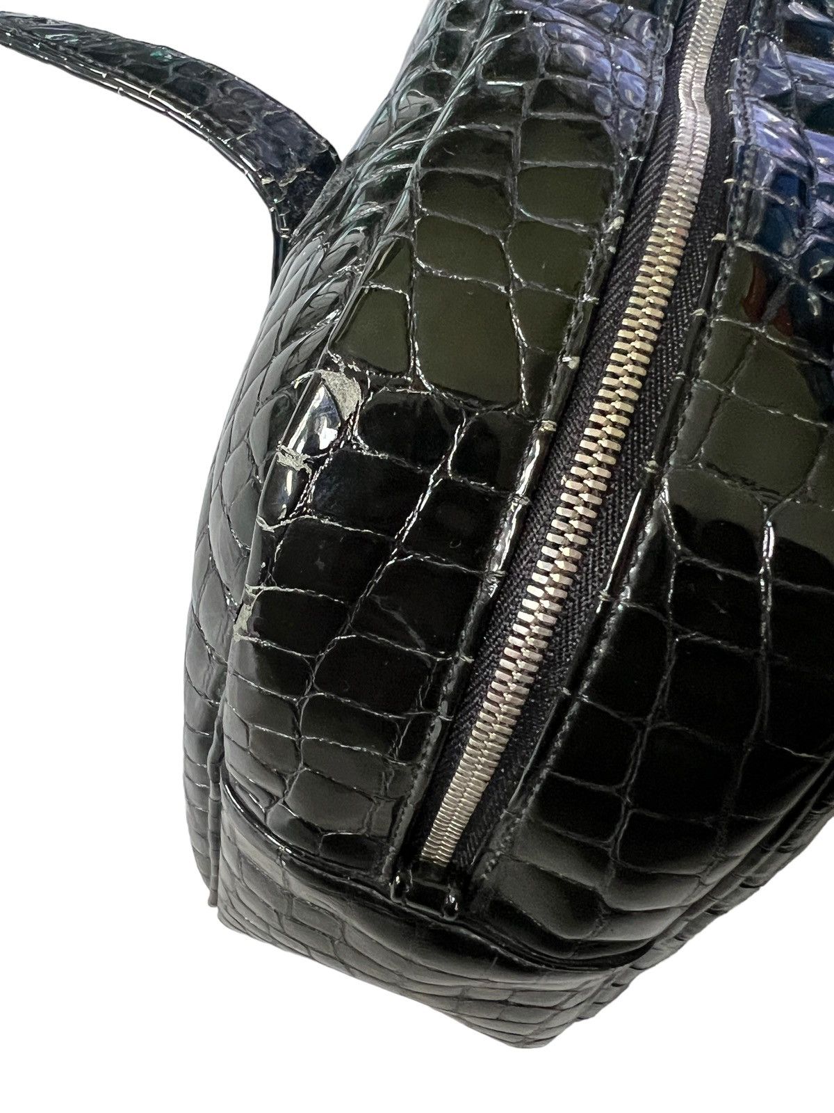 Junya Watanabe Junya Watanabe Crocodile Embossed Mini Bag Size ONE SIZE - 19 Thumbnail