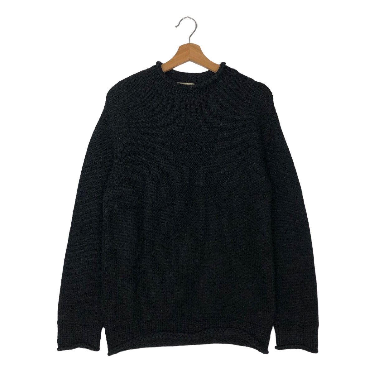 Japanese Brand VINTAGE KNIT SWEATSHIRT ICONIC BLACK COLOUR CASTELBAJAC Size US M / EU 48-50 / 2 - 1 Thumbnail