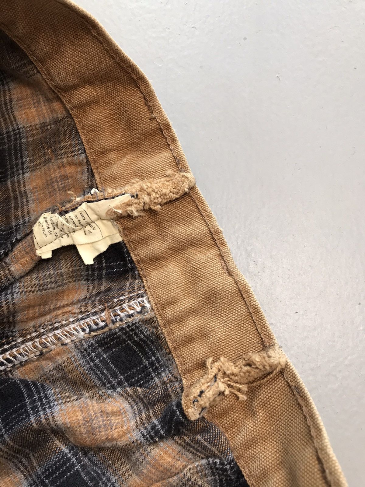 Carhartt Vintage Carhartt B111 BRN blanket line carpenter denim Size US 29 - 5 Thumbnail