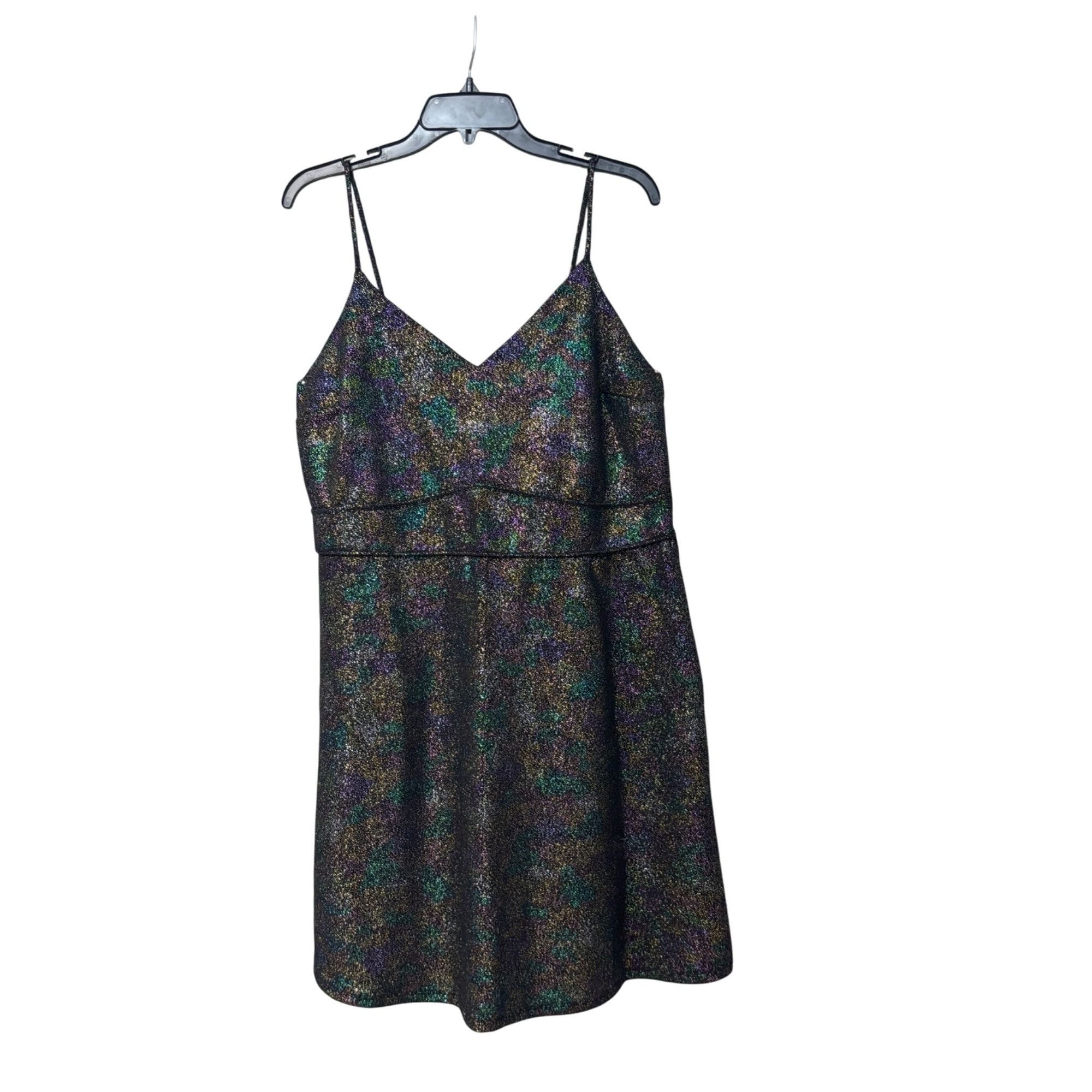 Other Monteau Trendy Plus Size Multicolor-Foil Skater Dress, Sz. 2 Size ONE SIZE - 11 Thumbnail