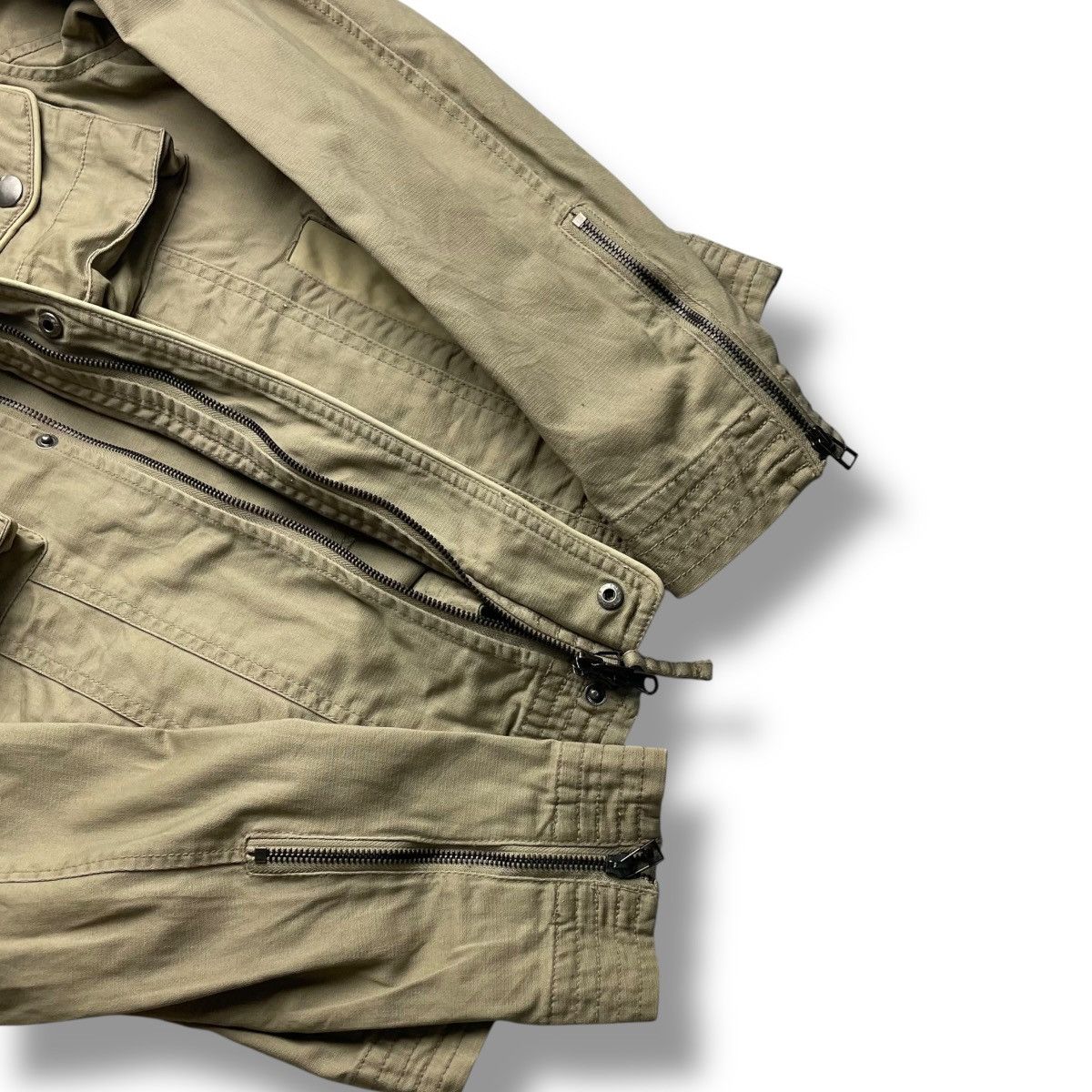 Le Grande Bleu (L.G.B.) 🇯🇵 CLONE DEVGRU MULTIPOCKET FULL ZIP BUTTON UP JACKET Size US L / EU 52-54 / 3 - 8 Thumbnail
