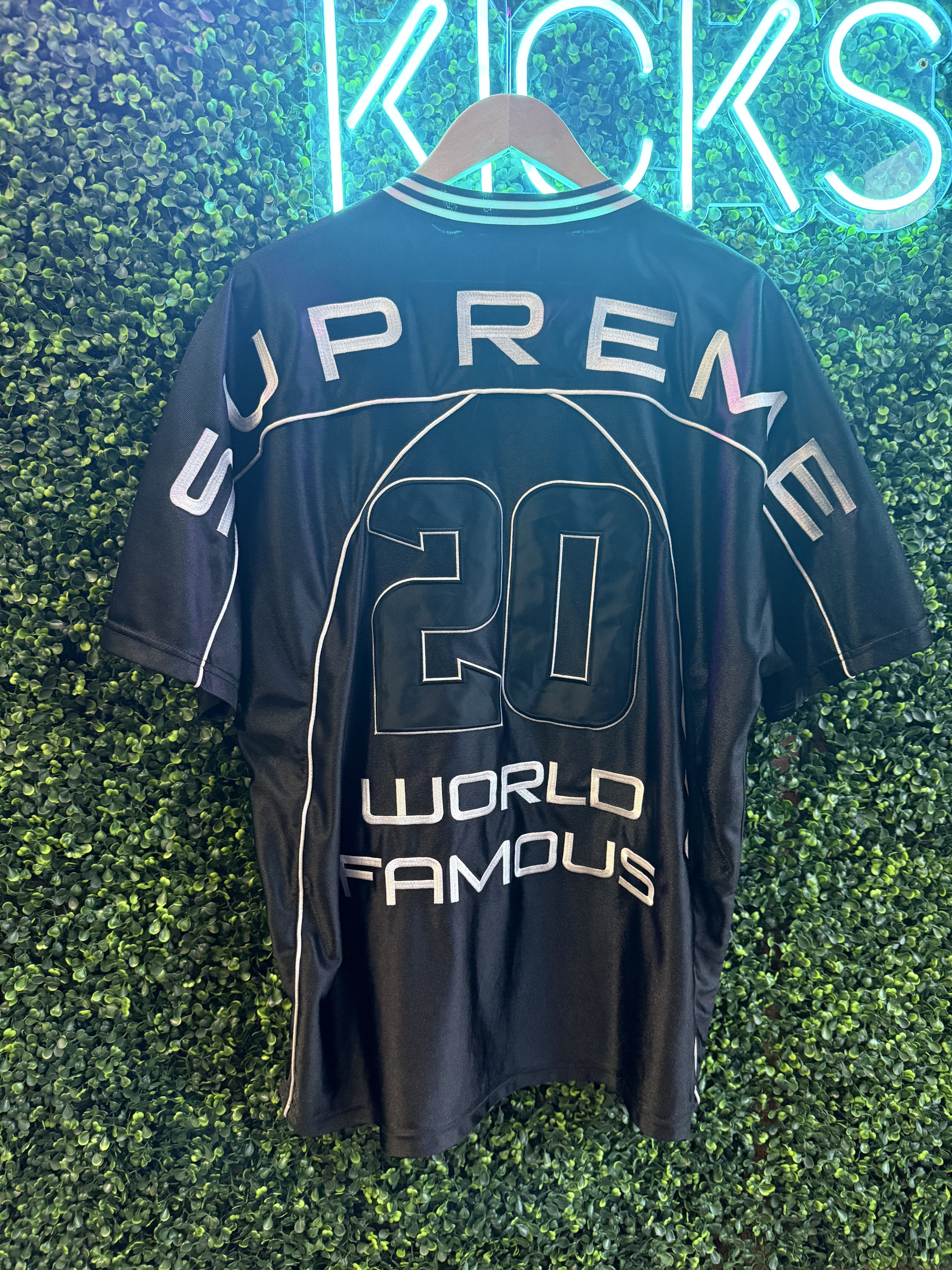 Supreme Supreme World Famous Jersey Size US XL / EU 56 / 4 - 2 Thumbnail