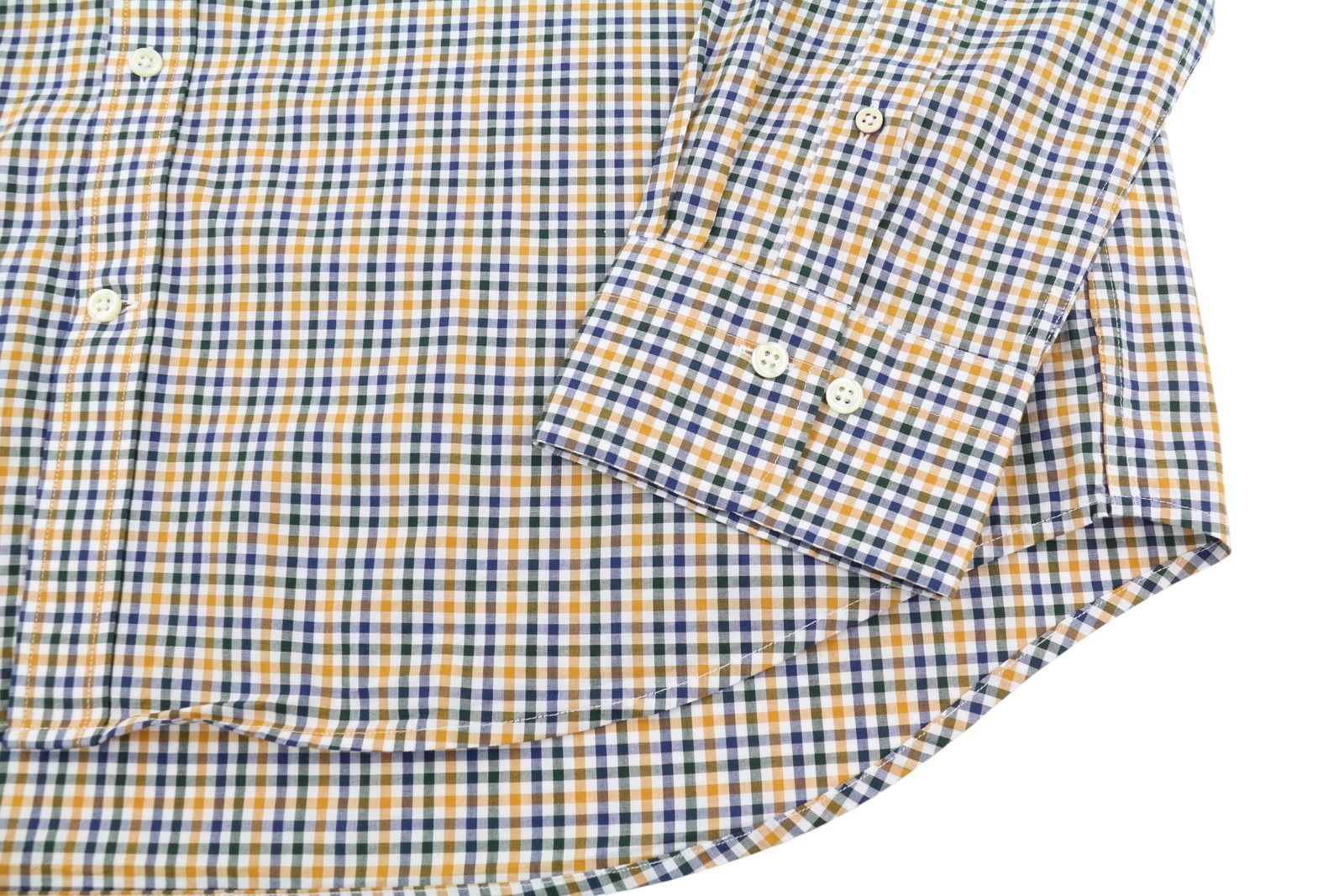 Gant THE BROADCLOTH GINGHAM 2XL Mustard Button 87492 Size US XXL / EU 58 / 5 - 5 Thumbnail