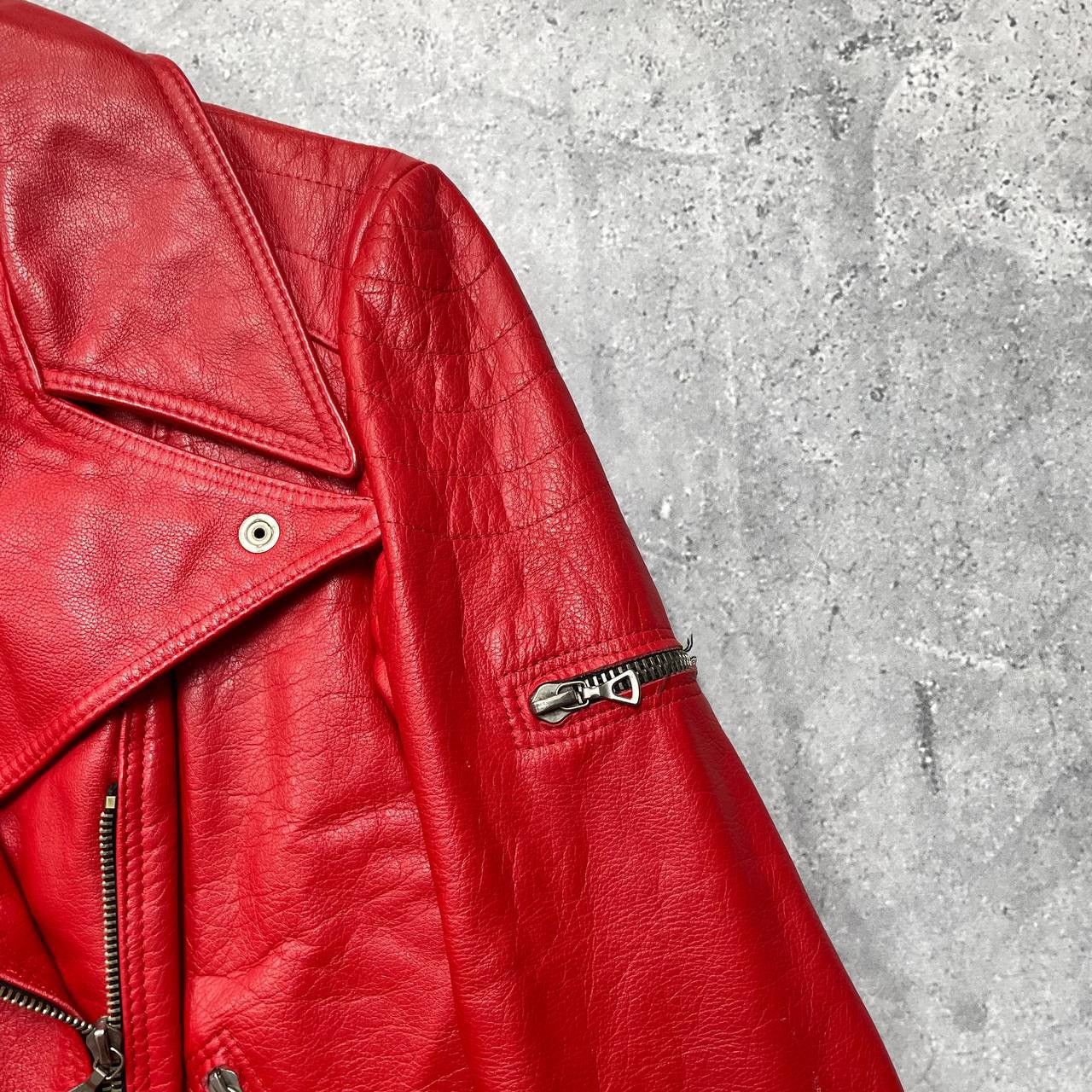 Vintage Vintage 70s 80s Furygan Motorcycle Leather Jacket Women’s 42 Size M / US 6-8 / IT 42-44 - 14 Thumbnail