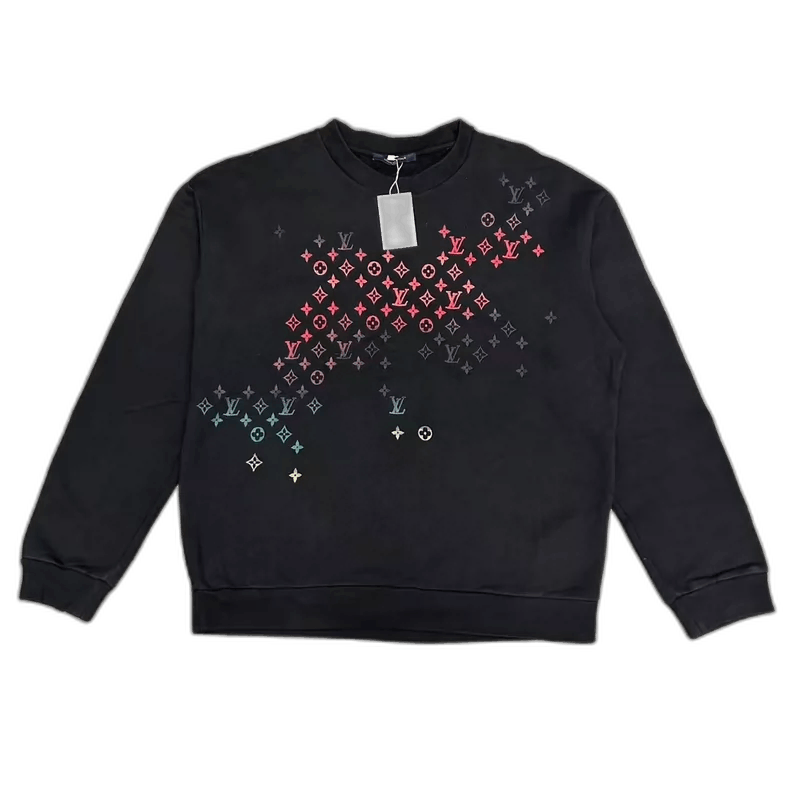 Louis Vuitton Louis Vuitton Colorful Logo Pullover Sweatshirt-yf Size US XXL / EU 58 / 5 - 1 Thumbnail