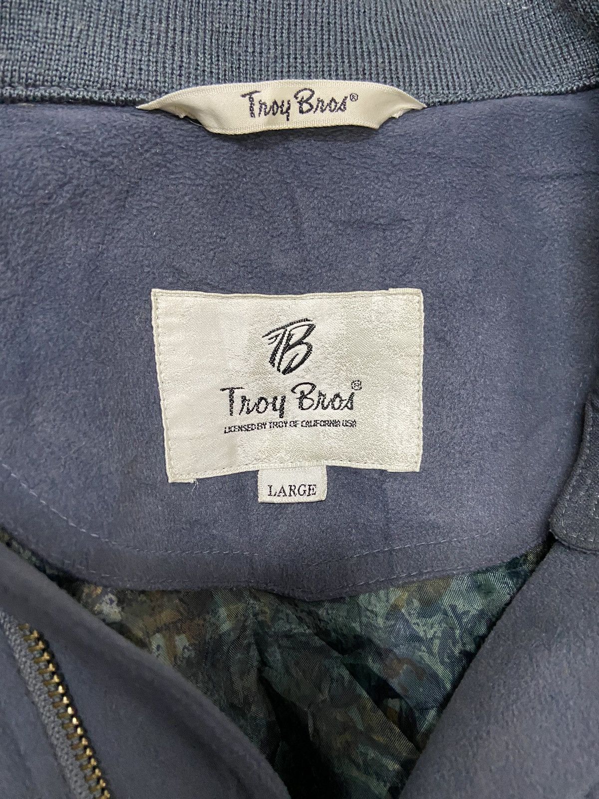 Japanese Brand TROY BROS JAPANESE BRAND BOMBER STYLE JACKET Size US L / EU 52-54 / 3 - 9 Thumbnail