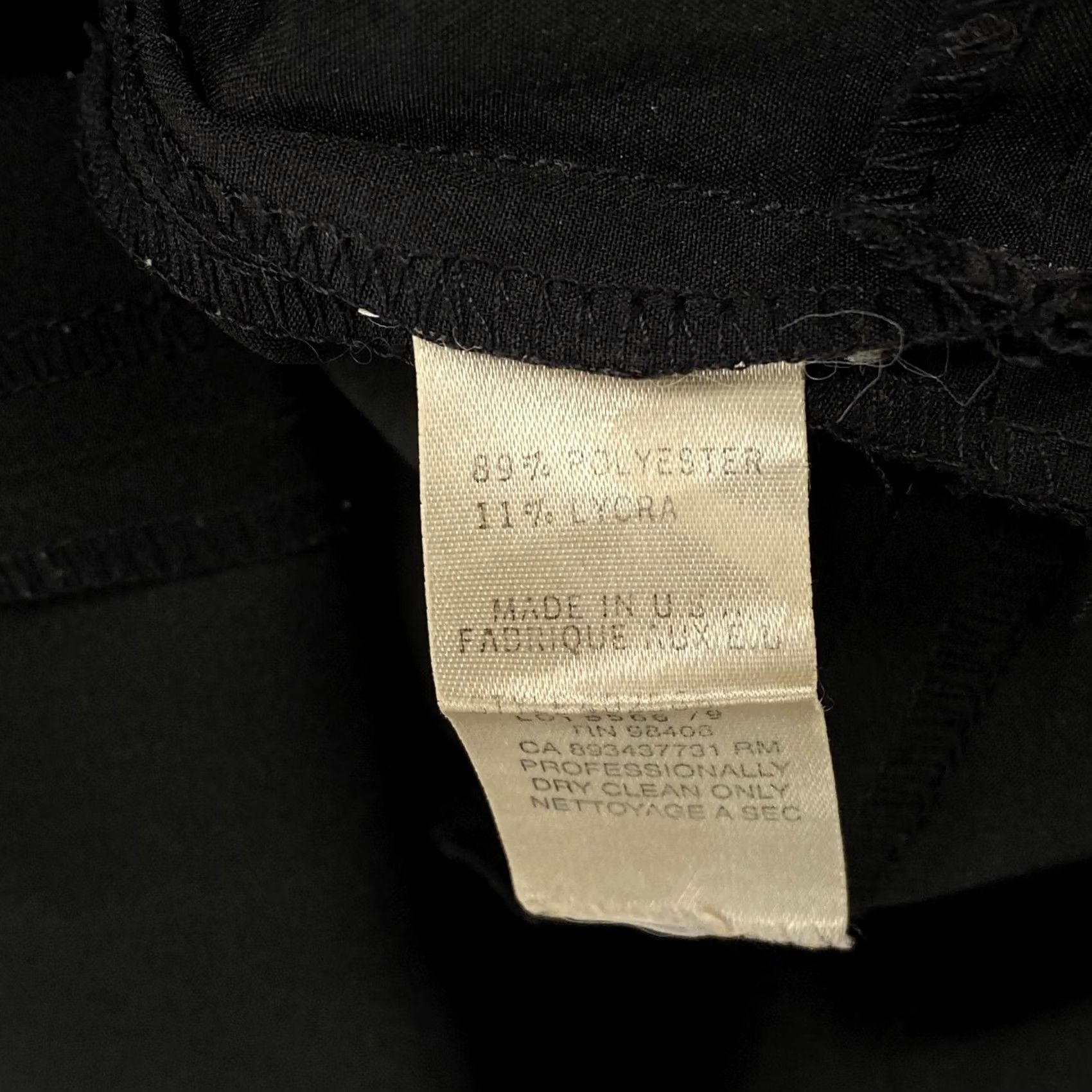 Theory Theory Dress Womens L Sleeveless Shift Office Black Minimalist Long Sleeve None Size L / US 10 / IT 46 - 7 Thumbnail