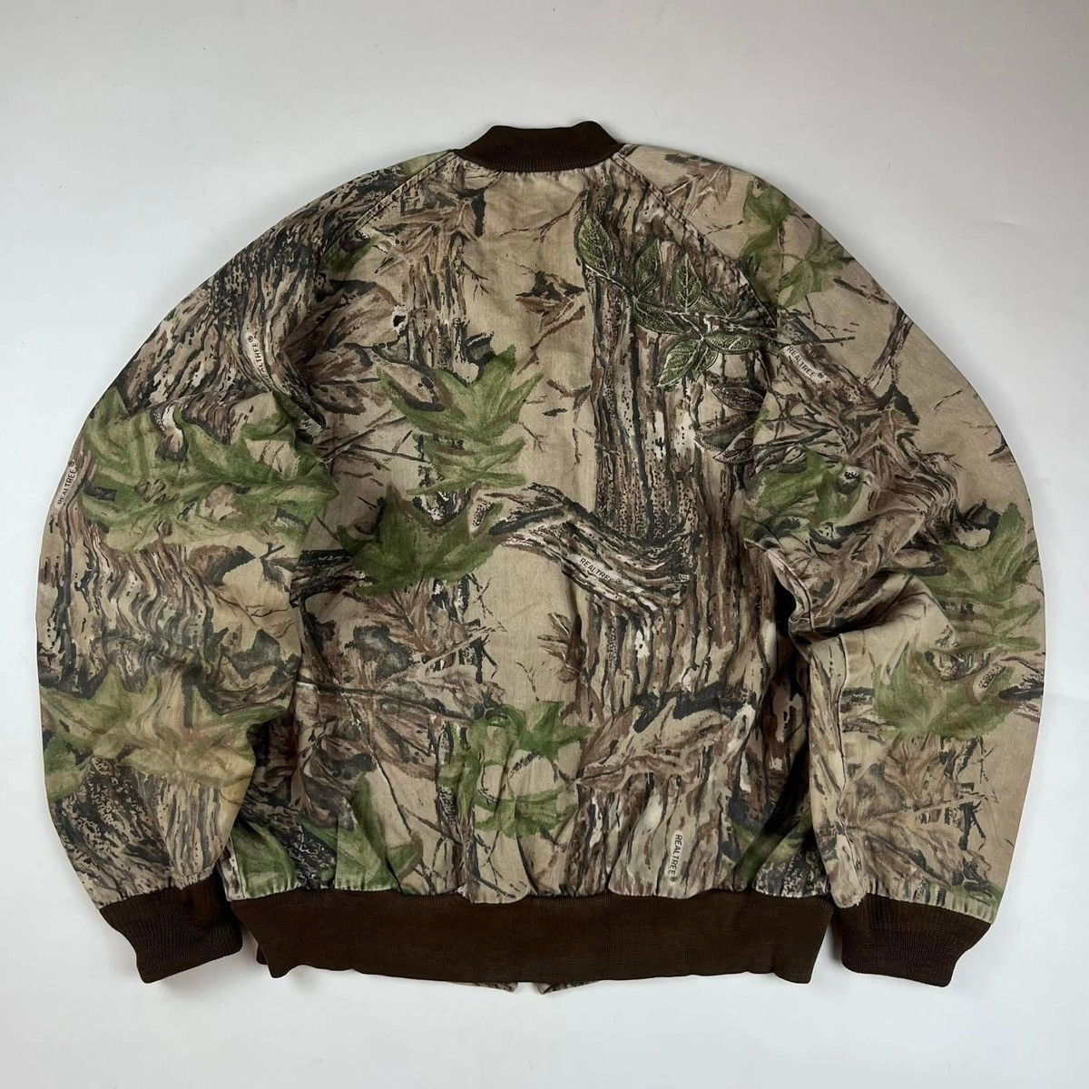Realtree × Vintage Vintage Y2K Realtree Camo Rare Bomber Jacket Size US M / EU 48-50 / 2 - 8 Thumbnail