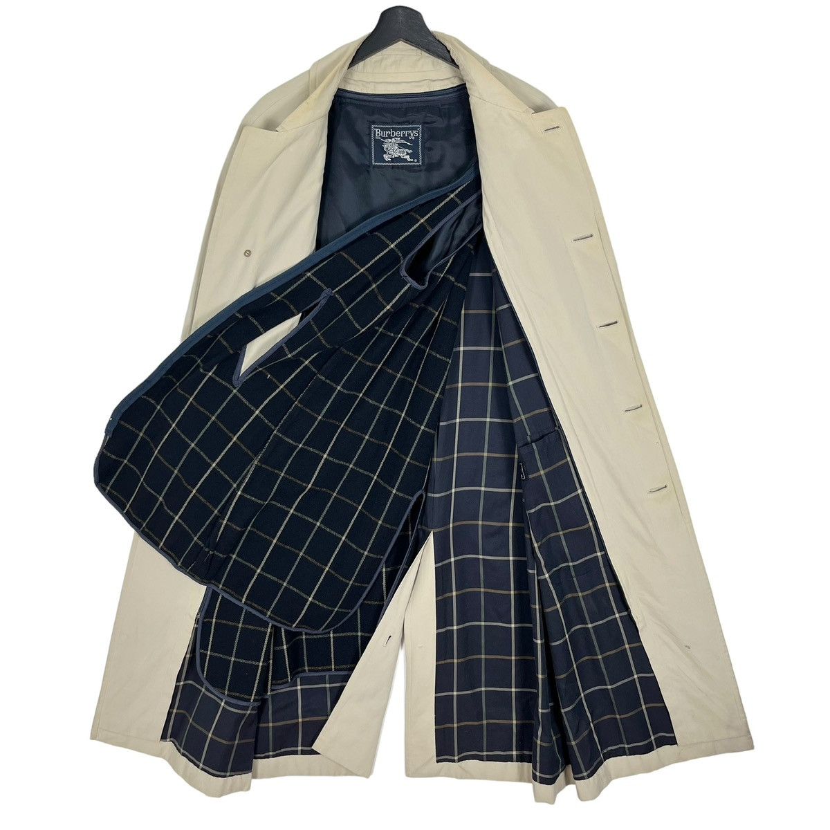 Burberry × Vintage Vintage 90’s Burberrys Trench Coat Size US M / EU 48-50 / 2 - 8 Thumbnail