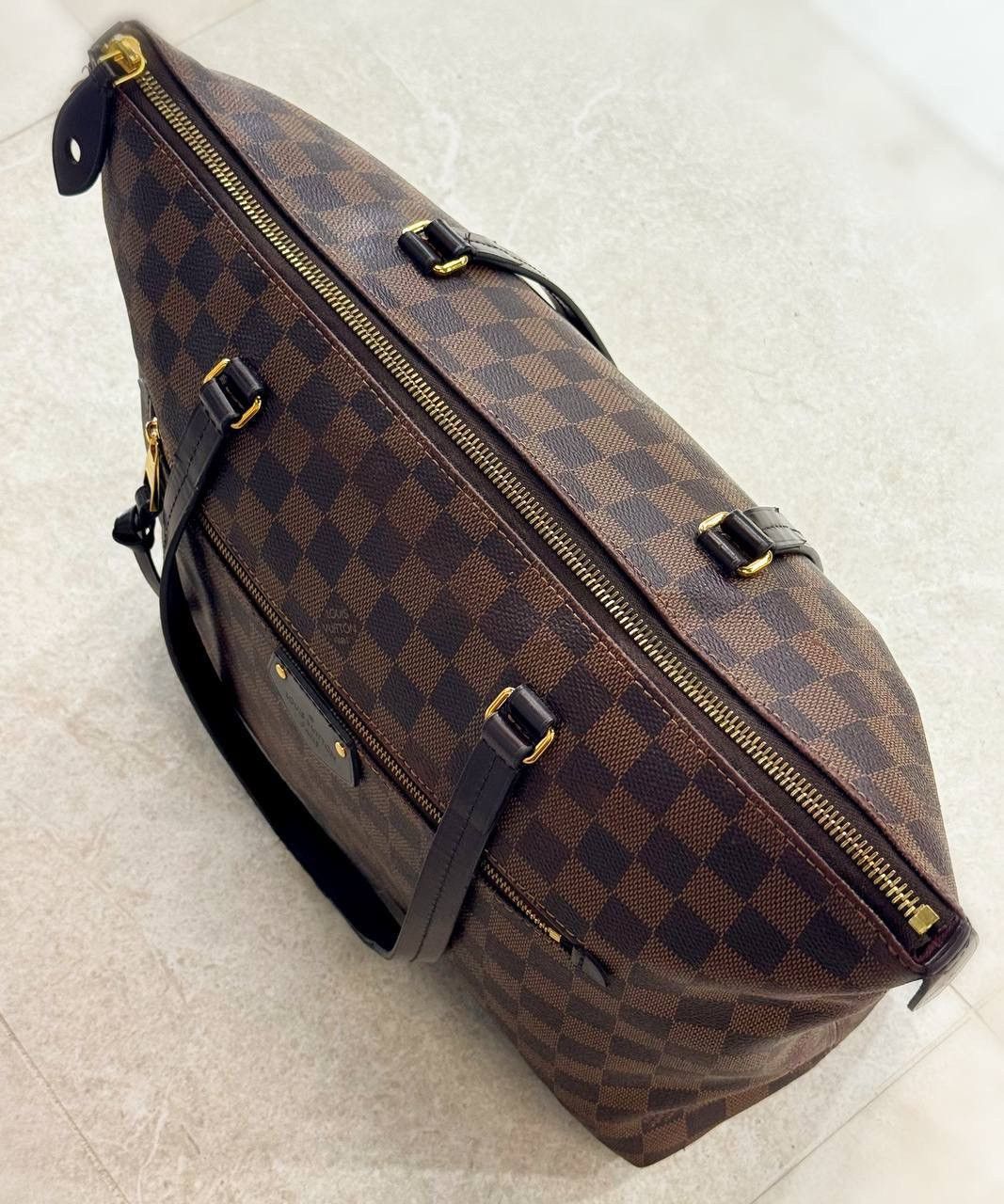 Louis Vuitton LOUIS VUITTON N41012 Damier Iena PM Tote Shoulder Bag Damier Size ONE SIZE - 6 Thumbnail