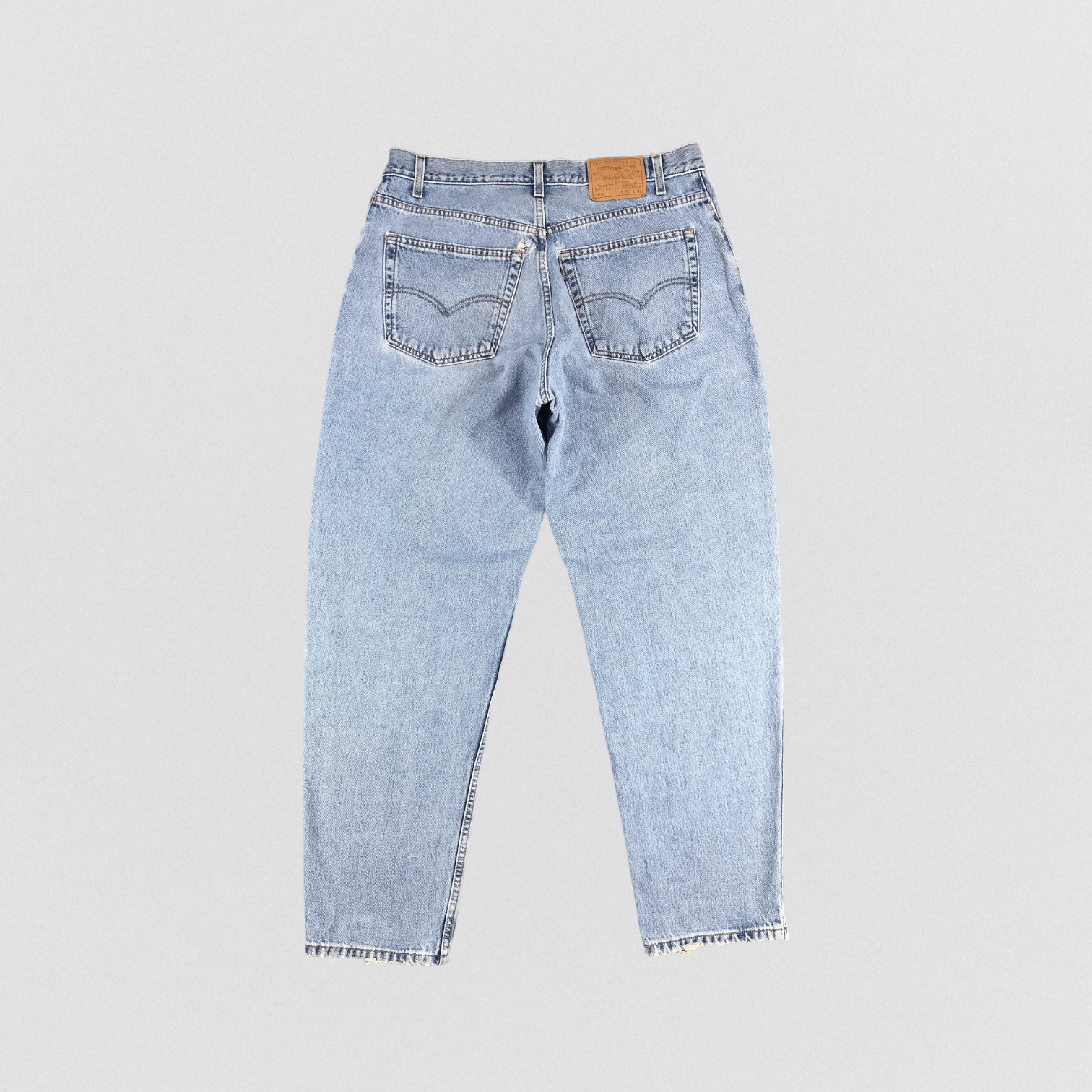 Levi's × Vintage Vintage 90s Light Wash Levis 560 Jeans-JM1302 Size US 37 - 2 Thumbnail