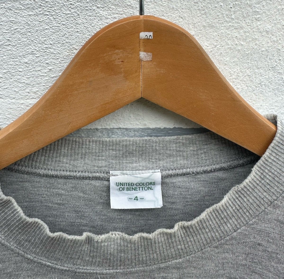 Benetton Benetton multicolour logo sweatshirt Size US M / EU 48-50 / 2 - 3 Thumbnail