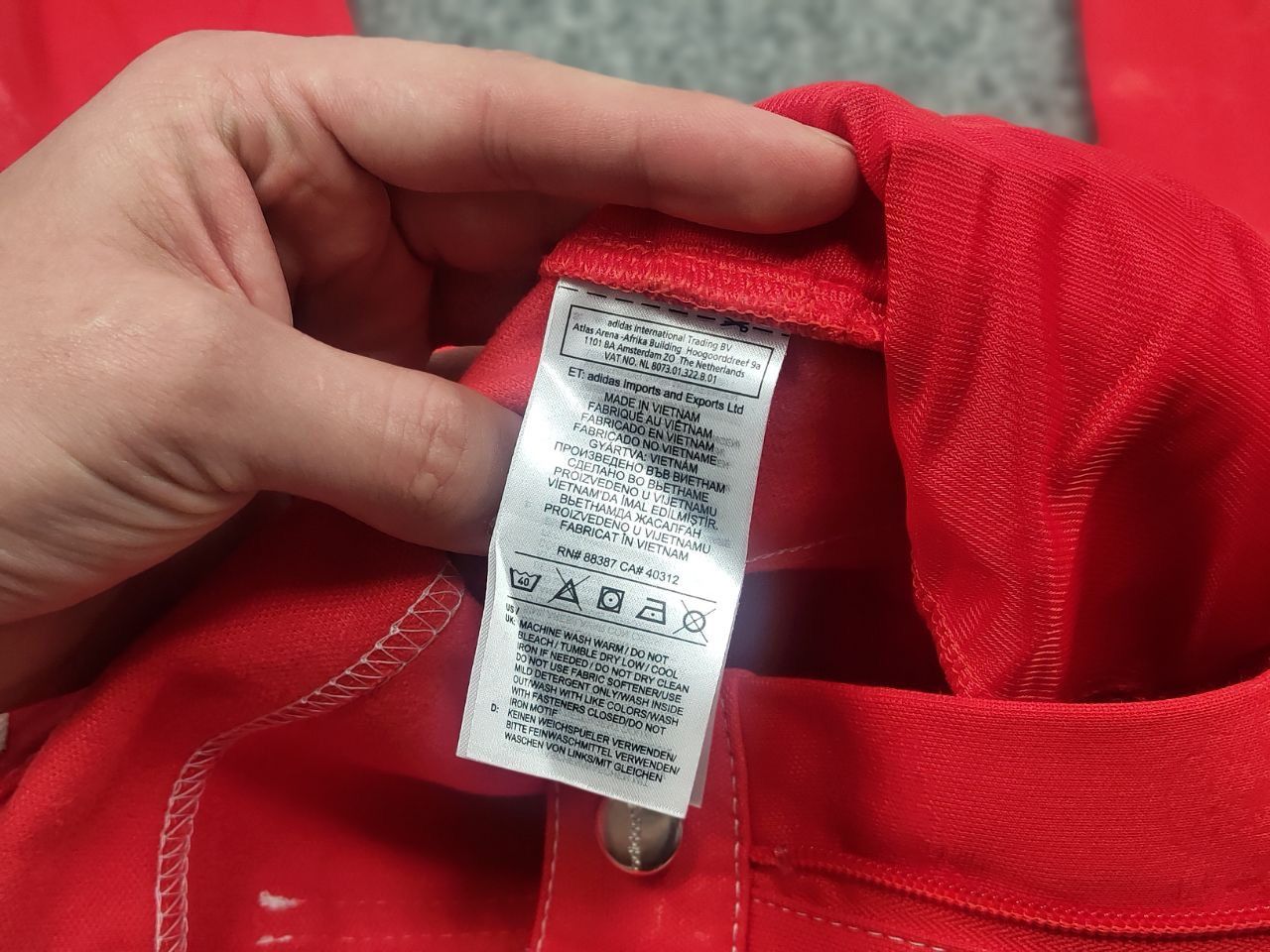 Adidas Adidas Originals x Fiorucci Retro 3-Stripe Red Track Pants Size 30" / US 8 / IT 44 - 15 Thumbnail