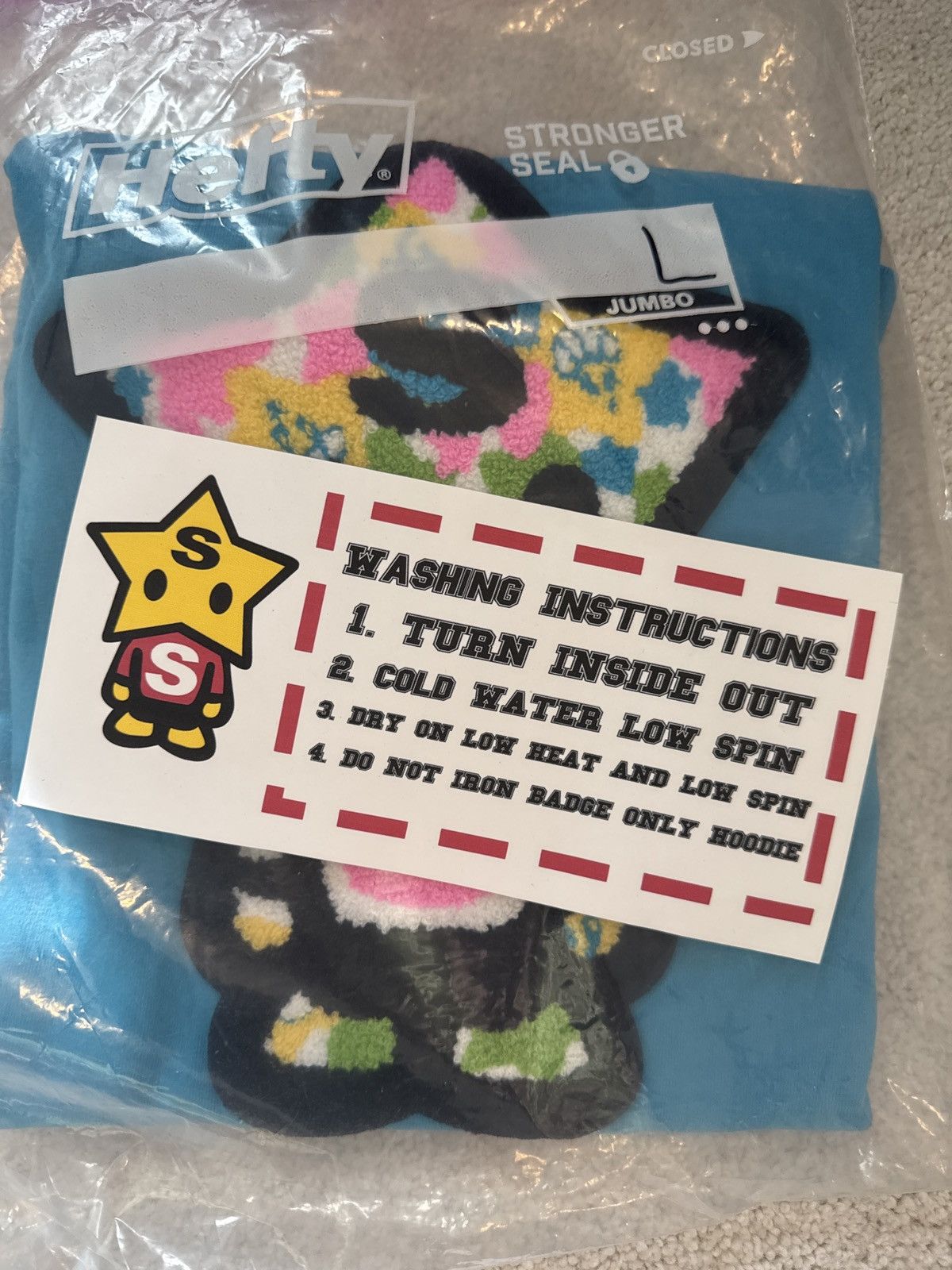 Sukamii Sukamii edition 3 starboy multi color logo large new patch Size US L / EU 52-54 / 3 - 5 Thumbnail