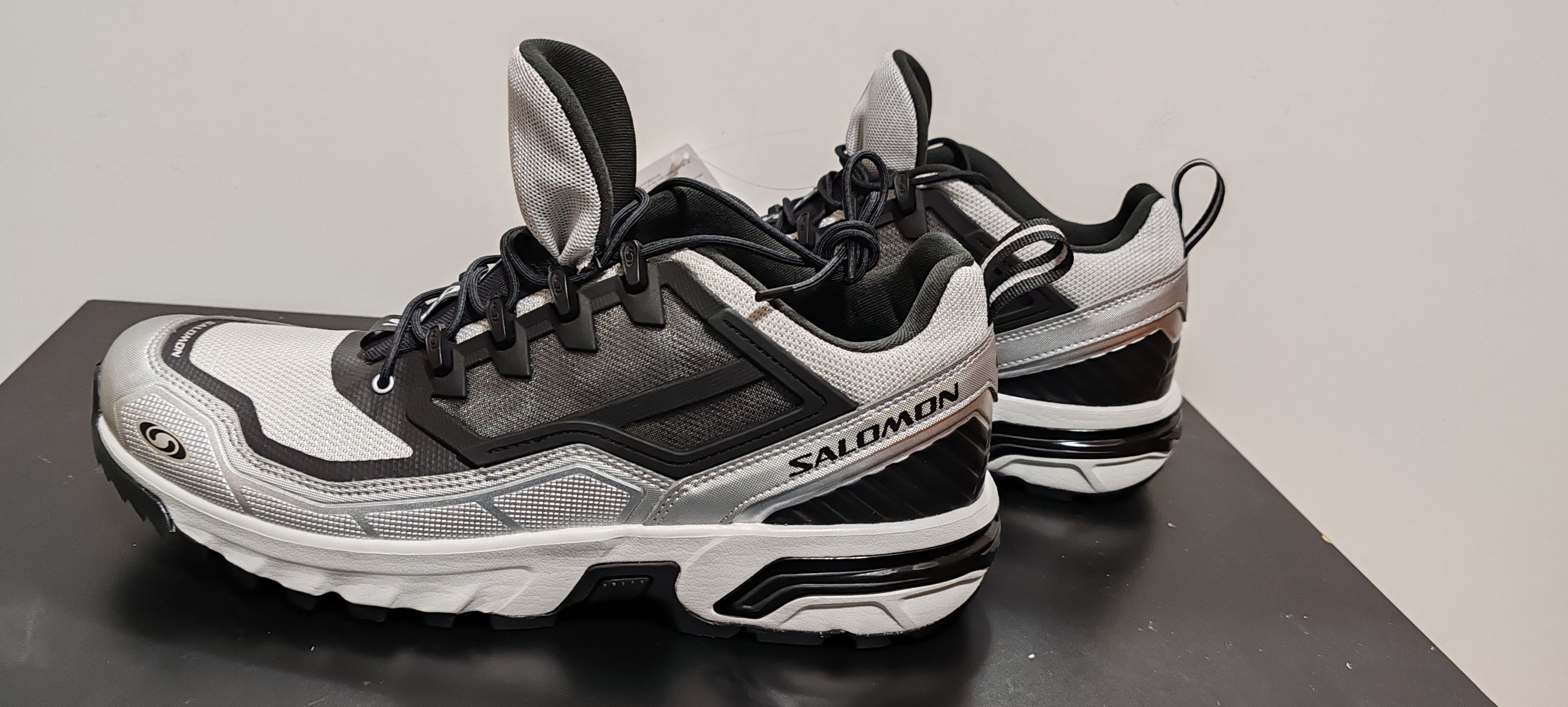 Salomon Salomon ACS +FT Glacier Gris/Black/Silver Tg:Eur 45 1/3 Size US 12.5 / EU 45-46 - 18 Thumbnail