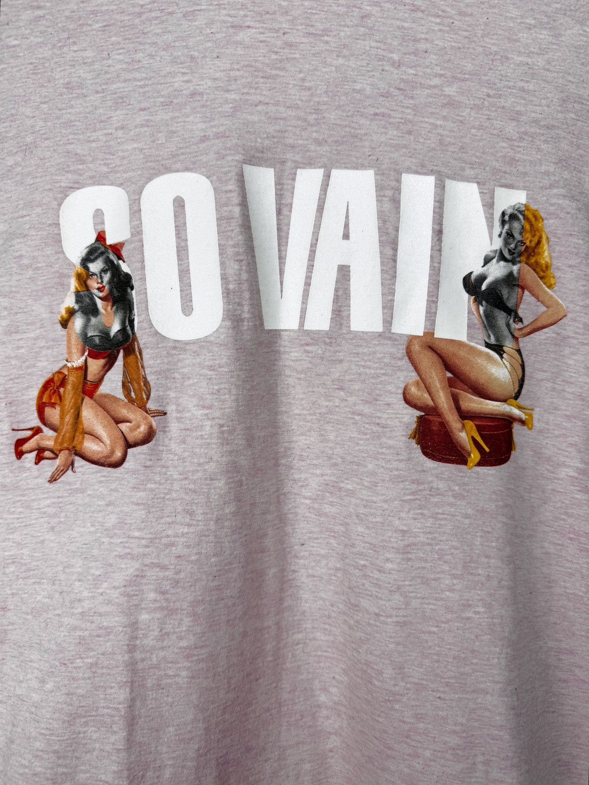 Valentino Red Valentino ‘So Vain’ graphic print pink long sleeve tee Size US L / EU 52-54 / 3 - 7 Thumbnail