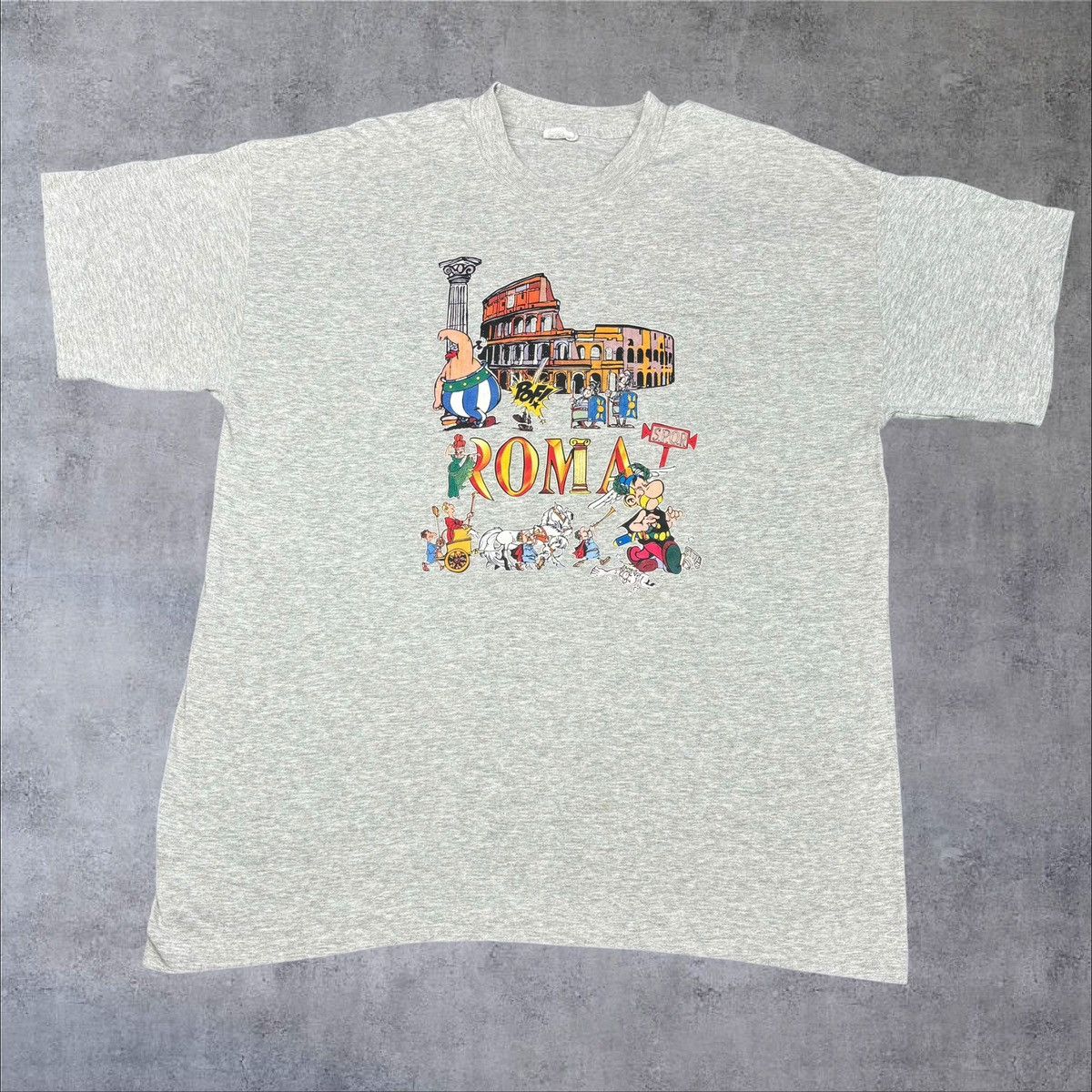 Vintage Vintage Rome Tourist Shirt Size US XL / EU 56 / 4 - 1 Thumbnail