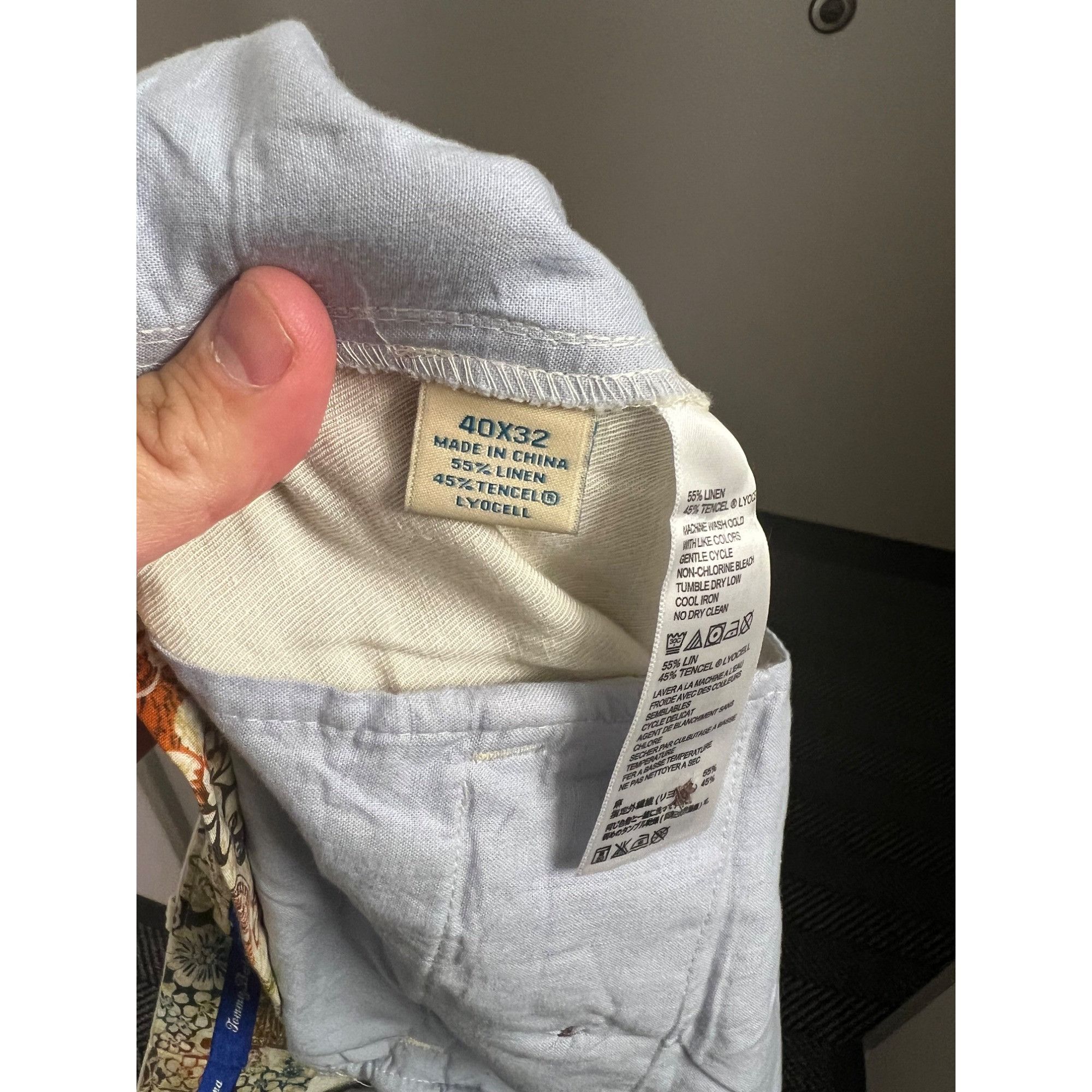 Tommy Bahama Tommy Bahama Linen Blend Pants - Size 40x32 Size US 40 / EU 56 - 4 Thumbnail