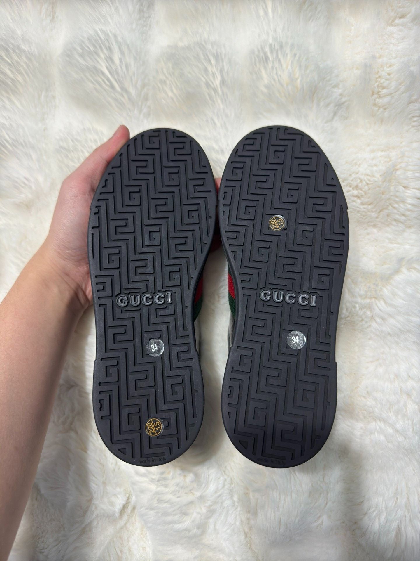 Gucci Gucci's new dark pattern full print casual board shoes size Size US 5 / EU 37 - 5 Thumbnail