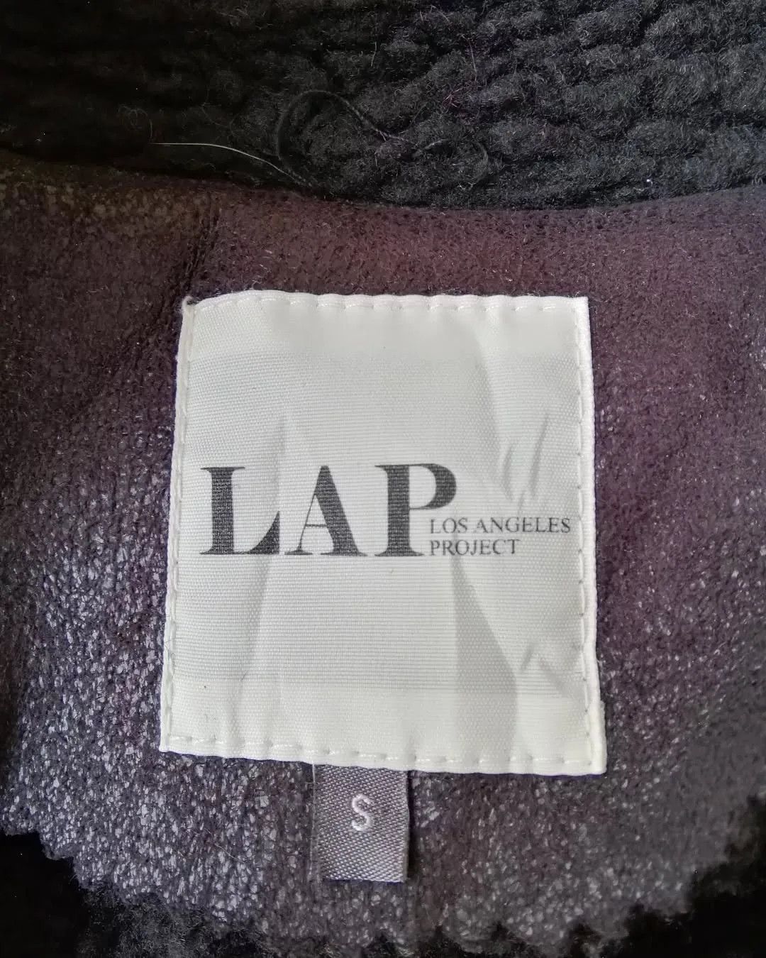 Japanese Brand LAP Los Angeles Project Faux Shearling Biker Aviator Jacket Size S / US 4 / IT 40 - 7 Thumbnail