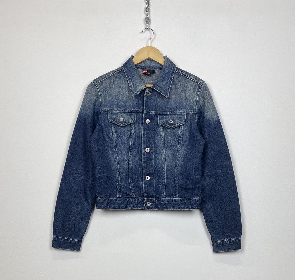 Diesel Vintage Diesel Y2K Denim Jacket Jeans Streetwear Blue 90’s Size L / US 10 / IT 46 - 1 Thumbnail